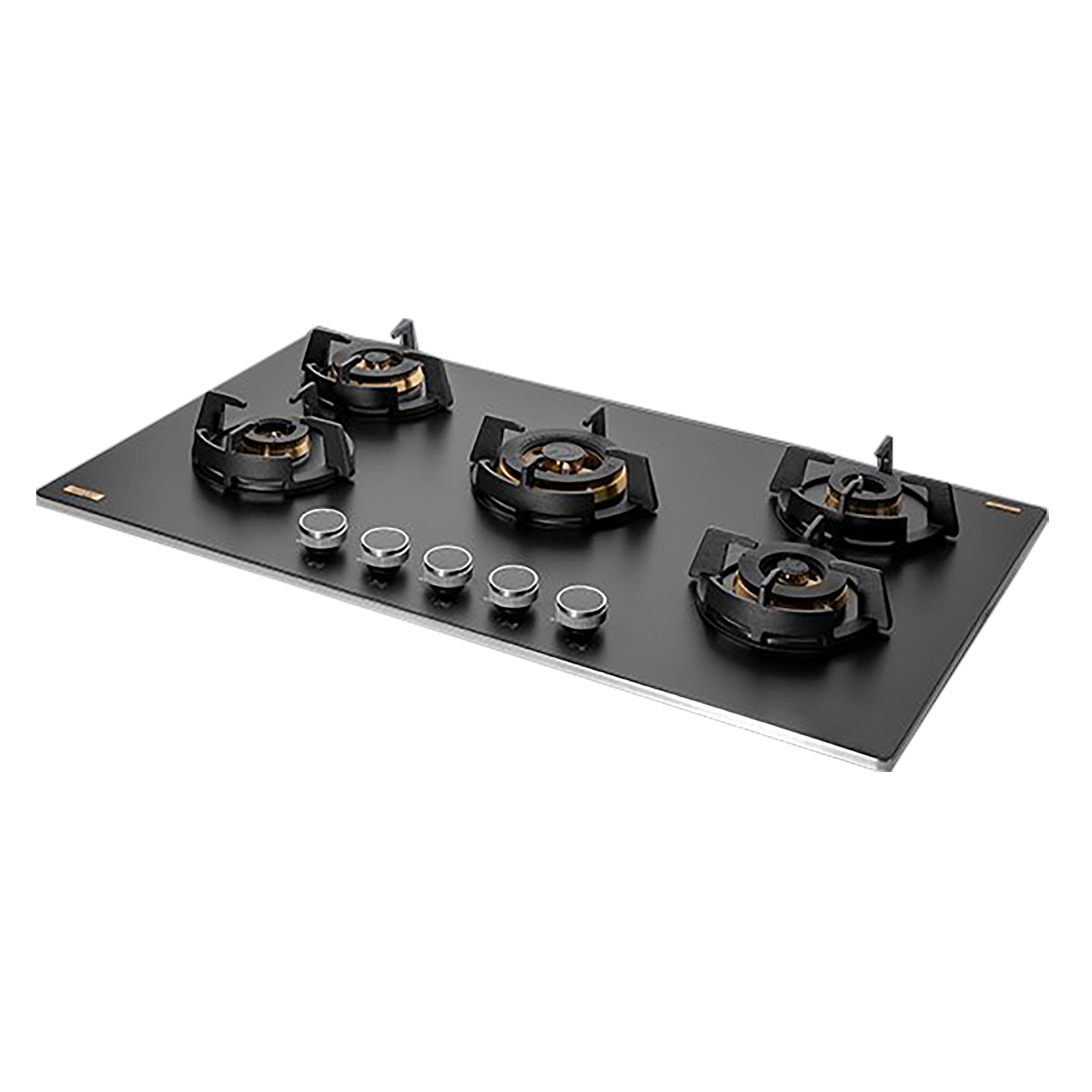 Buy KAFF 5 Burner Thick Premium Frosted Glass Built-in Gas Hob (Flame  Failure Device, MSM 865, Black) Online - Croma