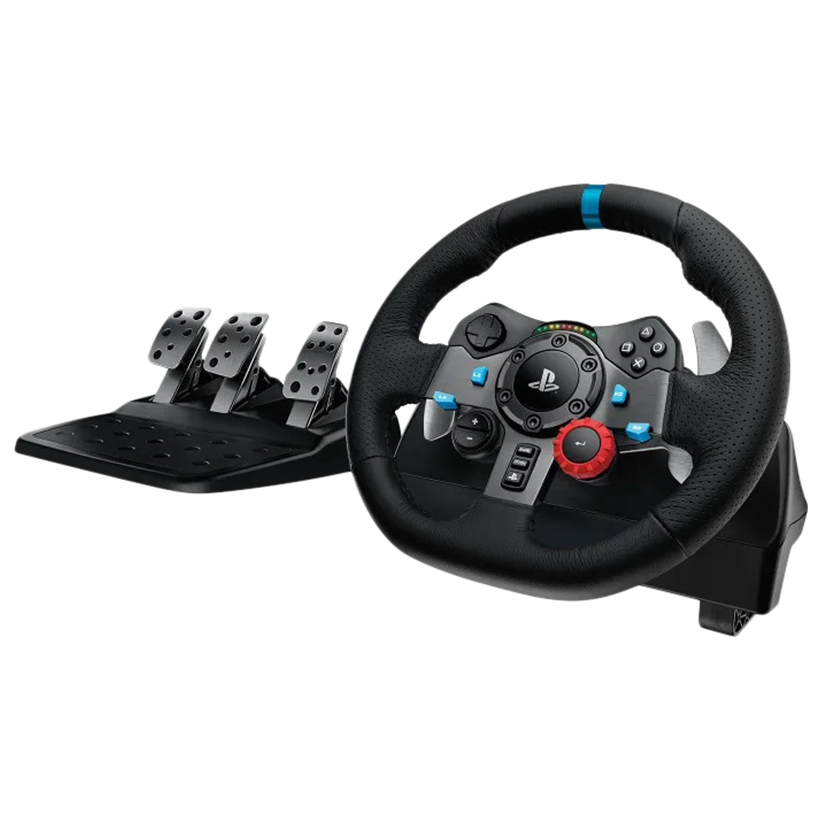 Logitech G29 Driving Force Wired Controller for Playstation 4, Playstation 5, Windows, Mac (Touchpad, 941-000143, Black)_1