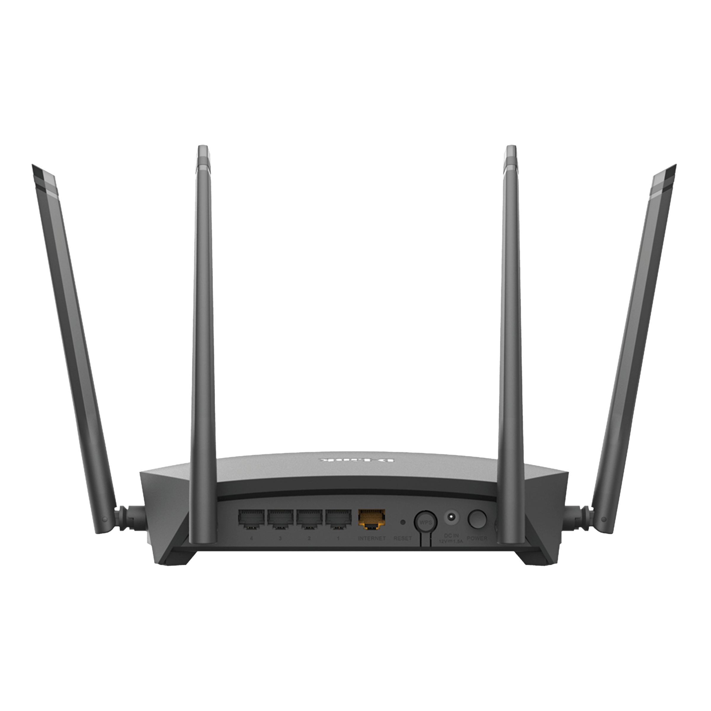 D-Link AC 1900 Dual Band 1300 Mbps WiFi EasyMesh Router (4 Antennas, 4 LAN Ports, MU-MIMO Supported, DIR-1950, Black)_2