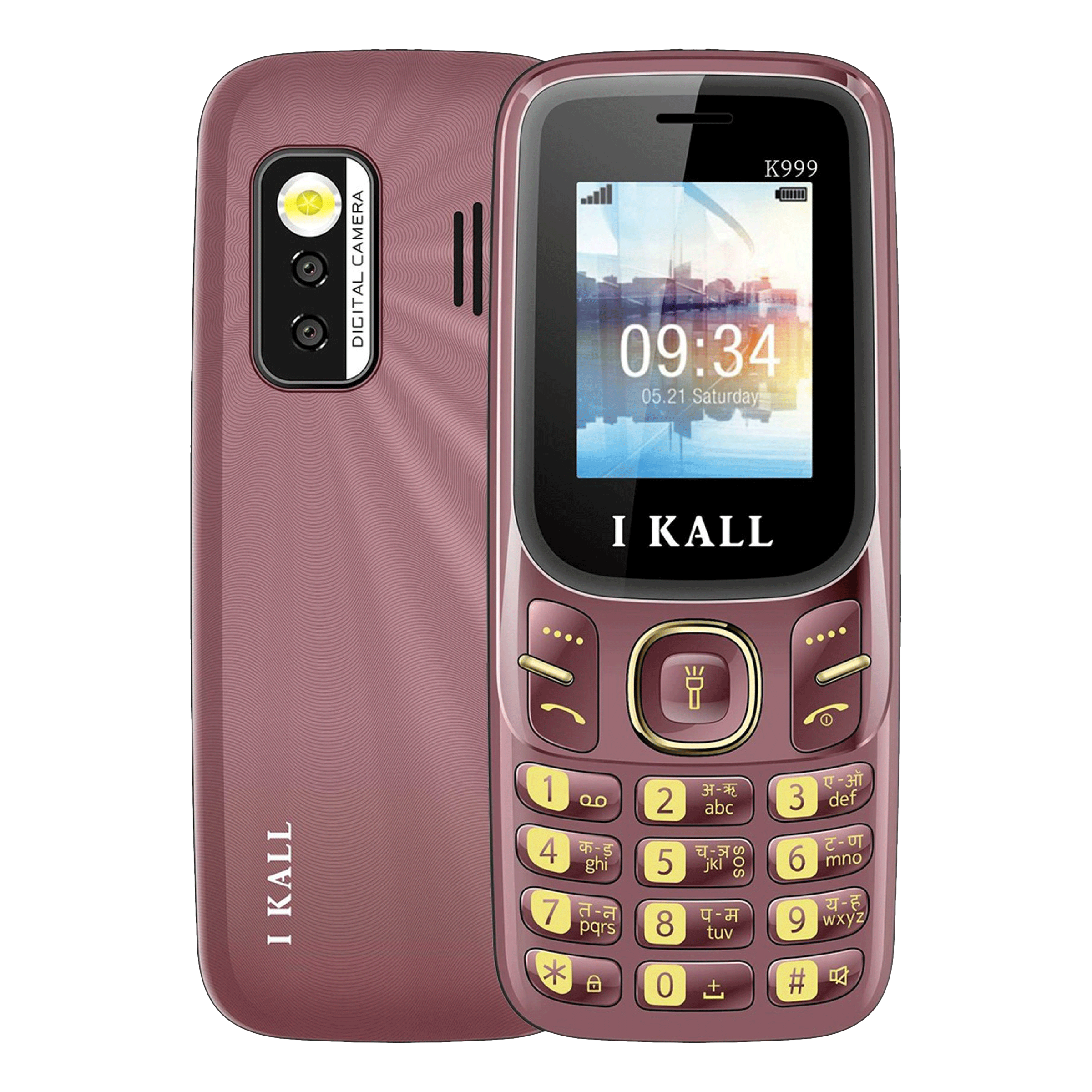 

I KALL K999 (32MB, Dual SIM, Rear Camera, Copper), No color