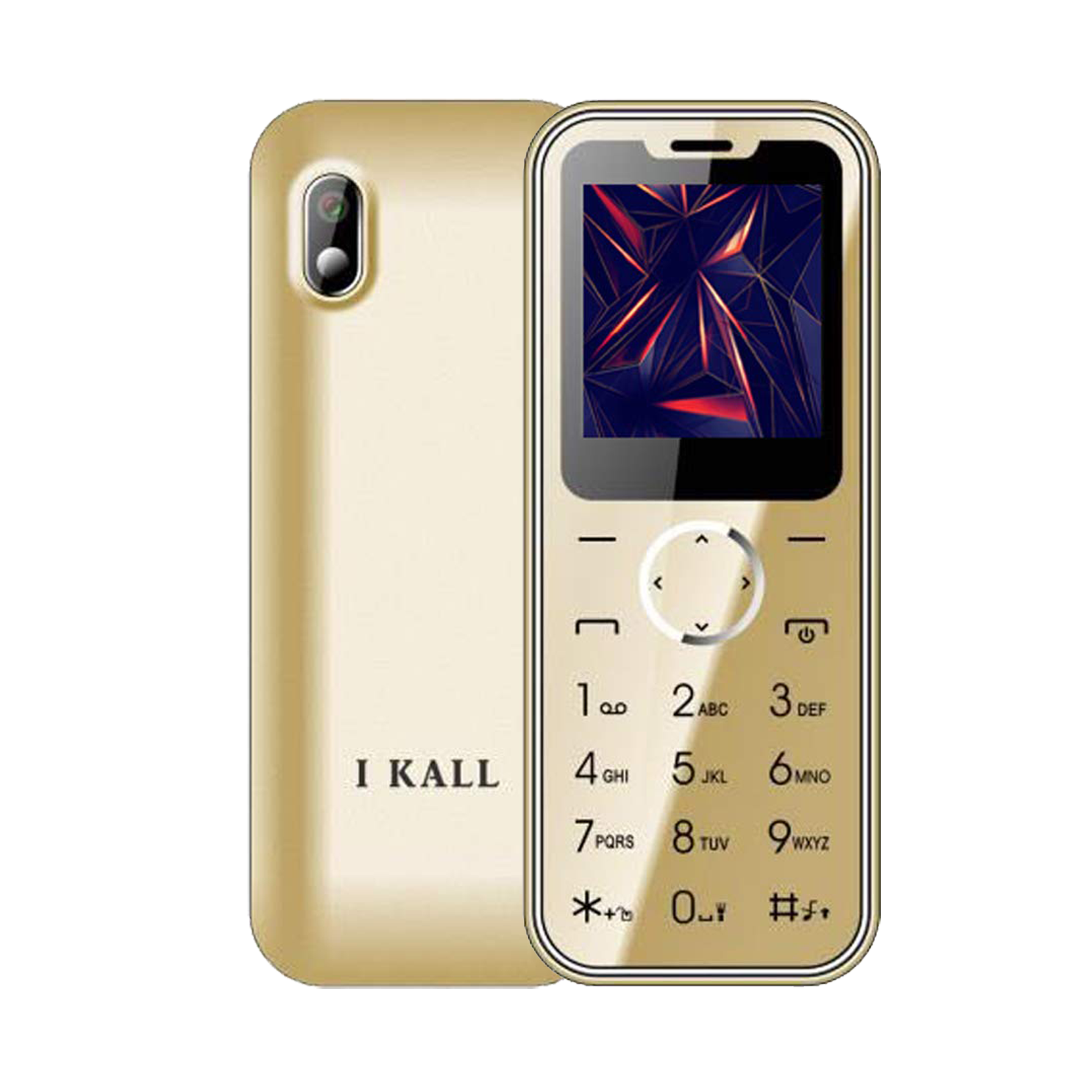 

I KALL K12 (64MB, Dual SIM, Rear Camera, Gold), No color
