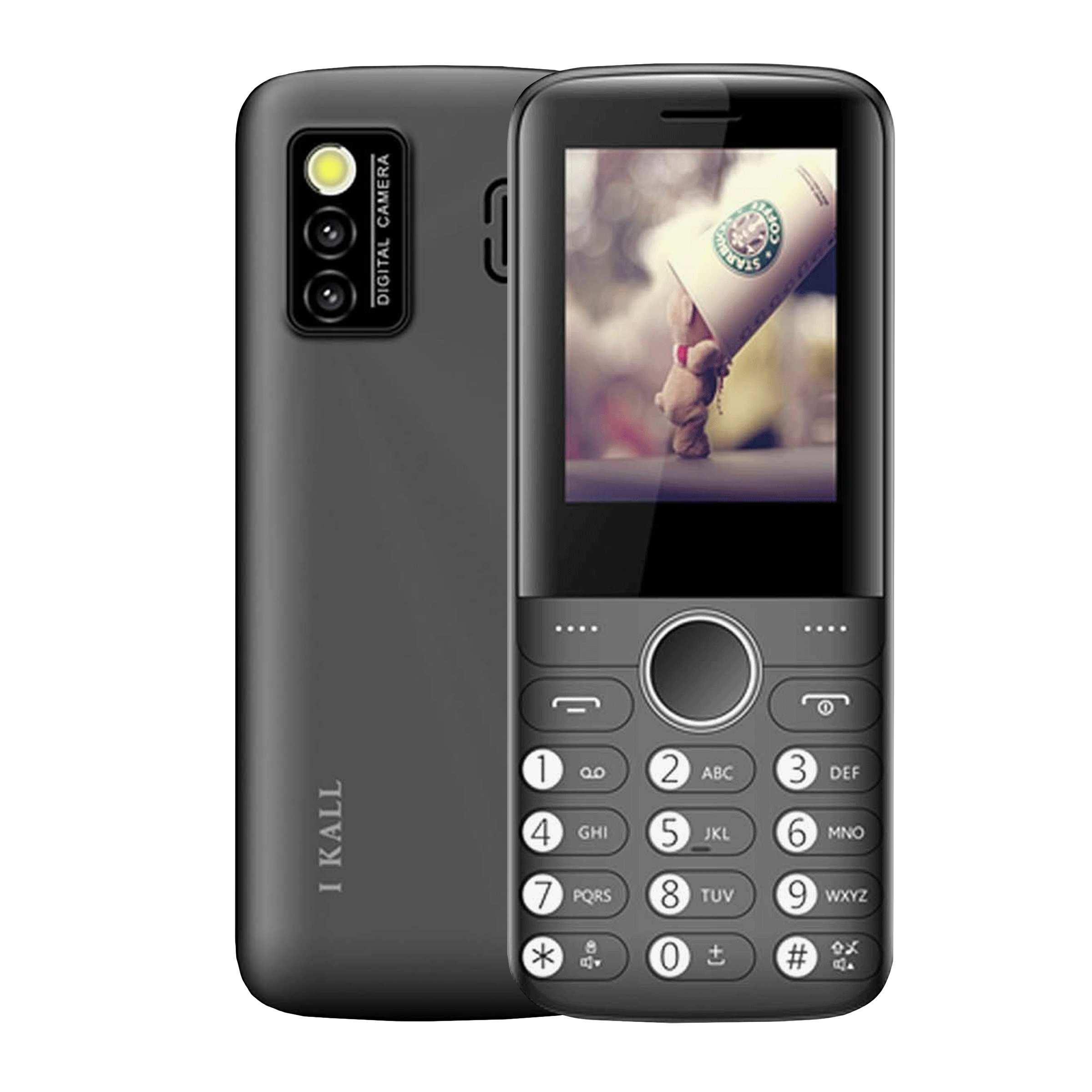 I KALL K105 (32MB, Dual SIM, Rear Camera, Black)_1