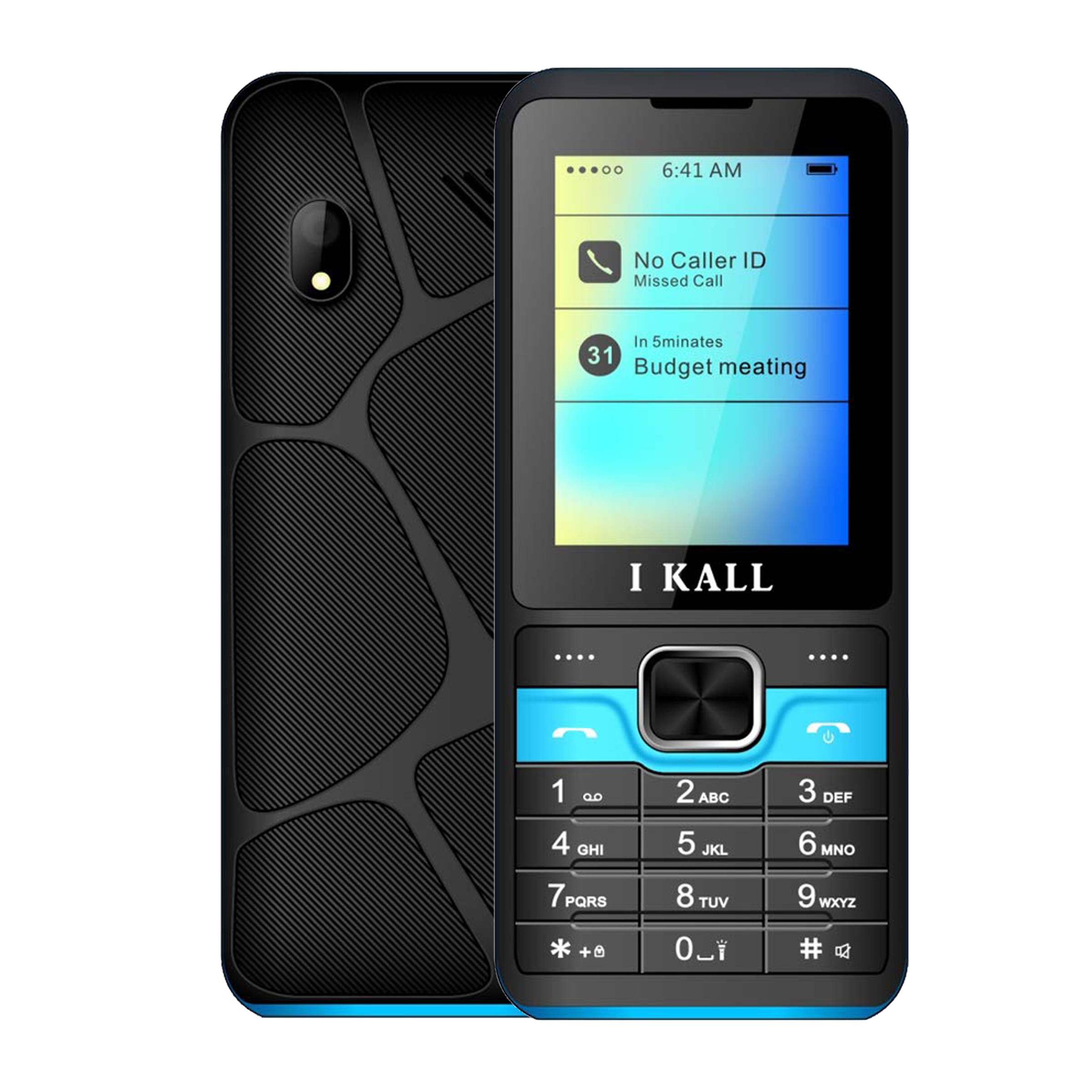 

I KALL K112 (64MB, Dual SIM, Rear Camera, Blue), No color