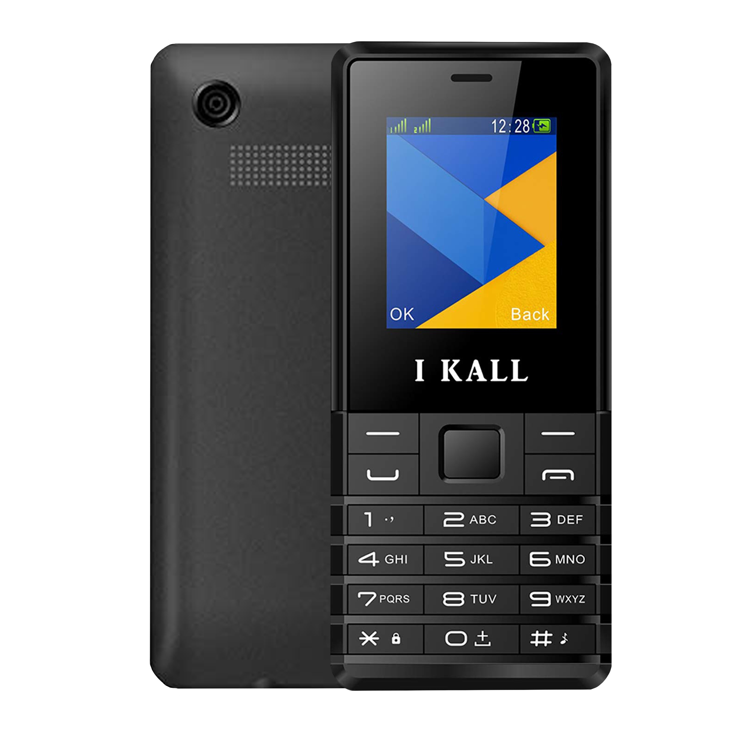 

I KALL K22+ (64MB, Dual SIM, Rear Camera, Black), No color
