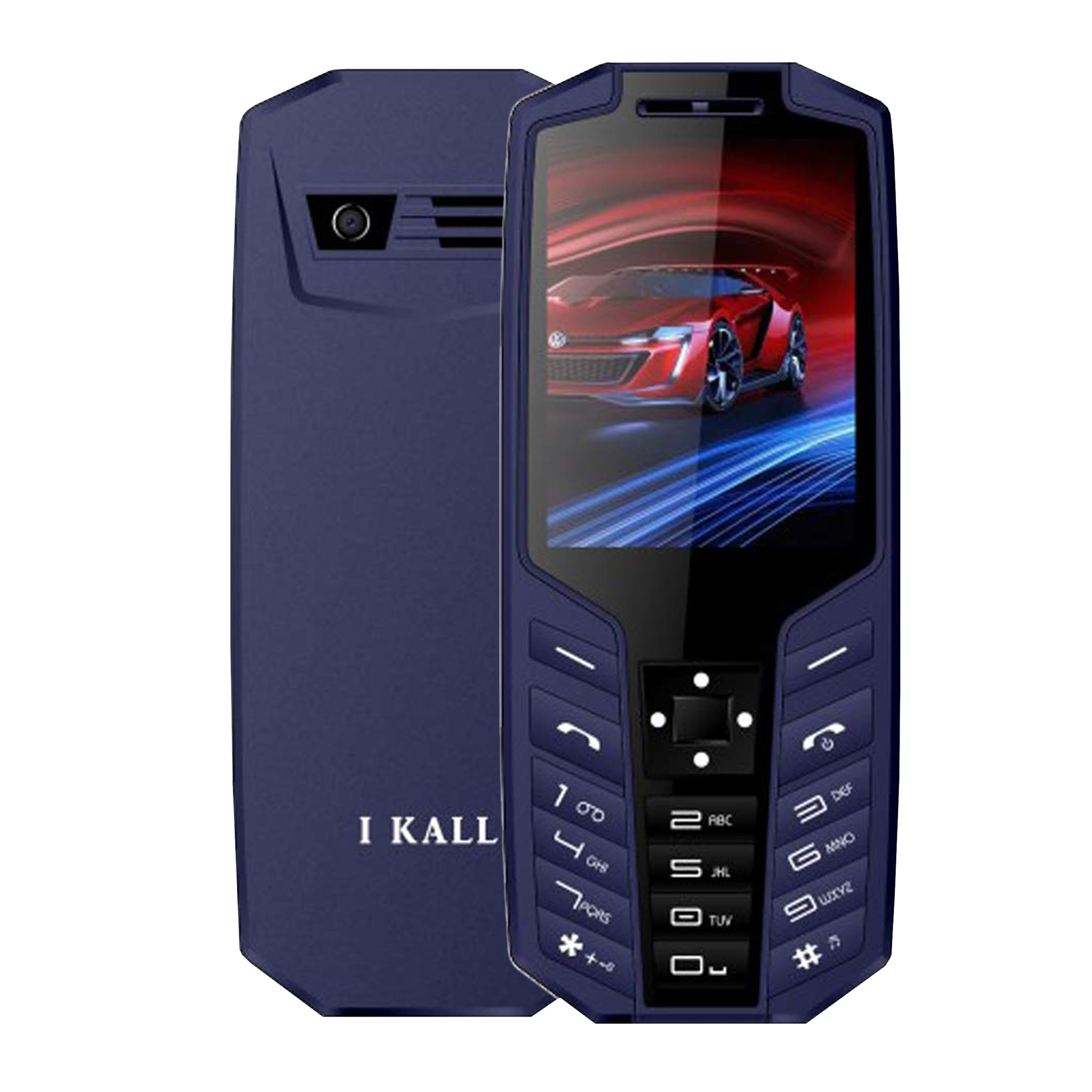 

I KALL K50 (32MB, Dual SIM, Rear Camera, Blue), No color