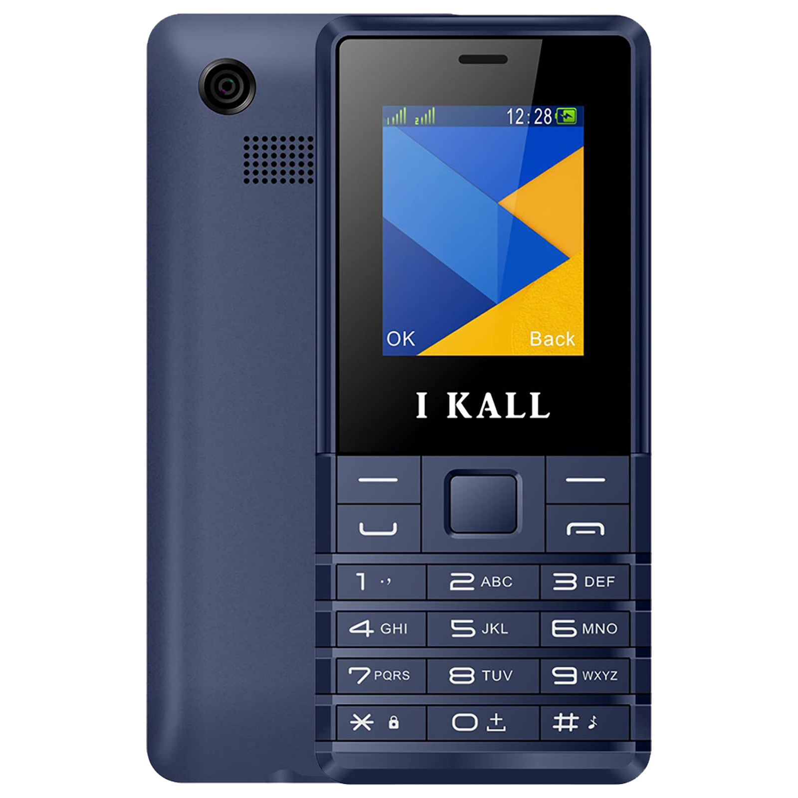 I KALL K22 (64MB, Dual SIM, Rear Camera, Blue)_1
