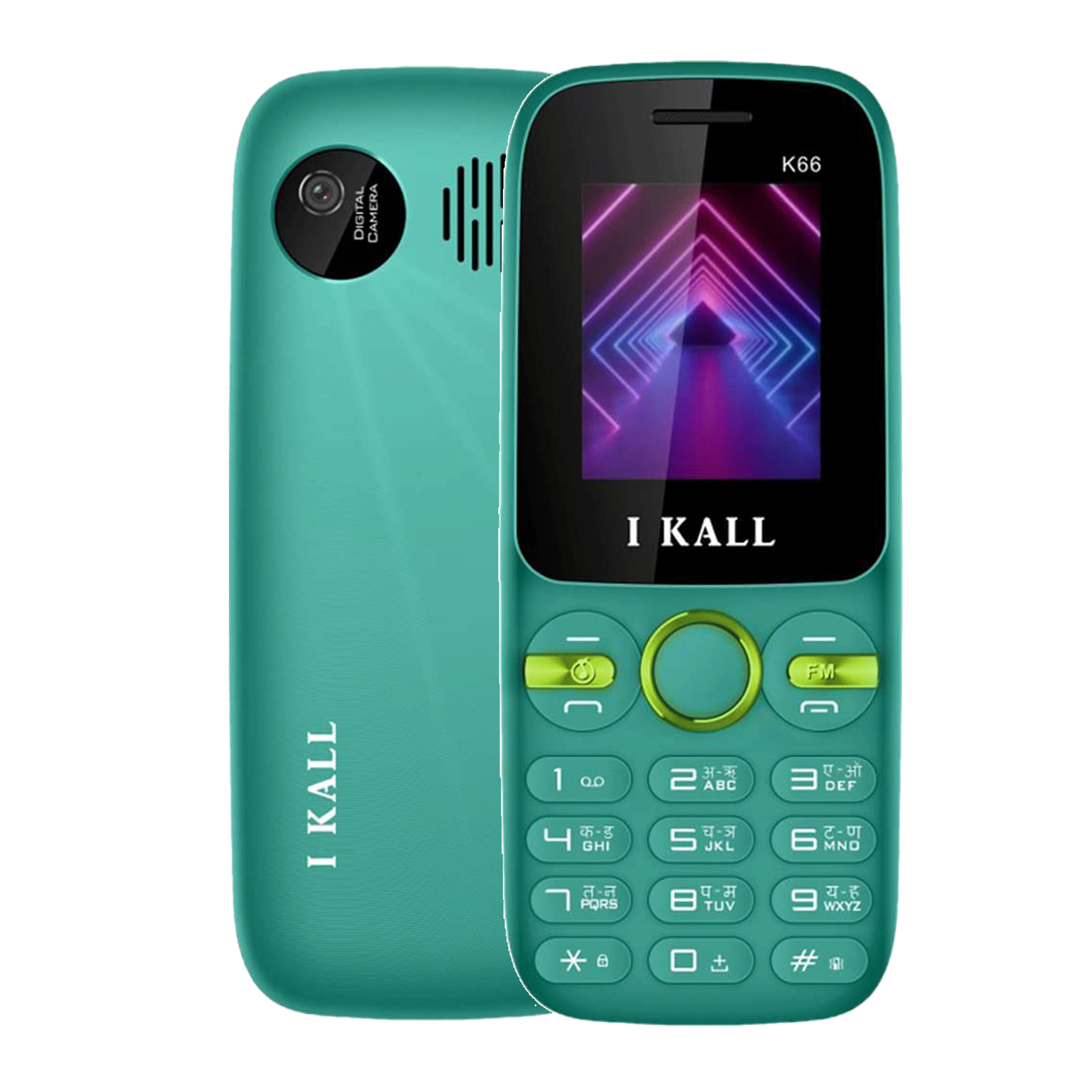 I KALL K66 (32MB, Dual SIM, Rear Camera, Dark Blue)_1