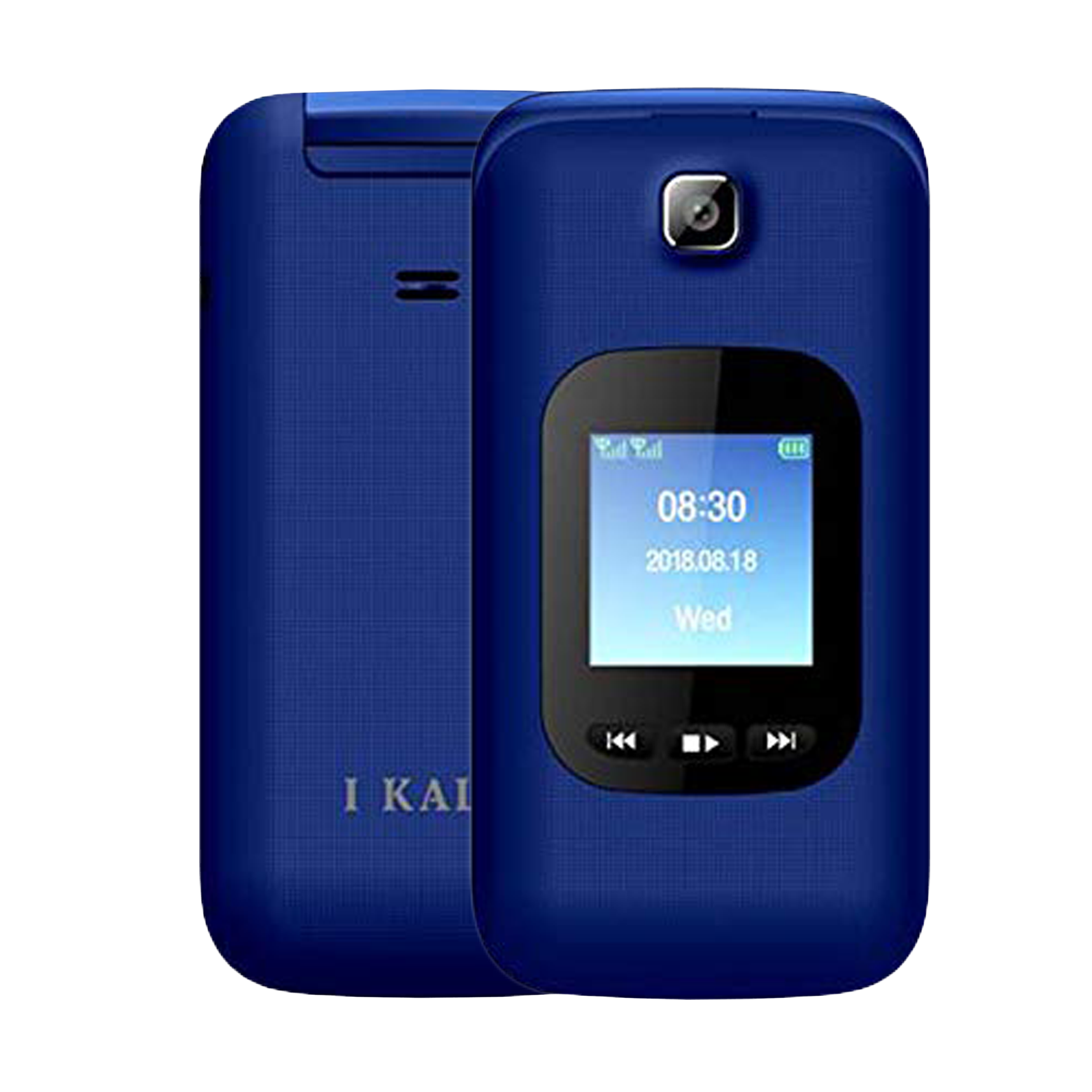 I KALL K65+ (64MB, Dual SIM, Rear Camera, Blue)_1