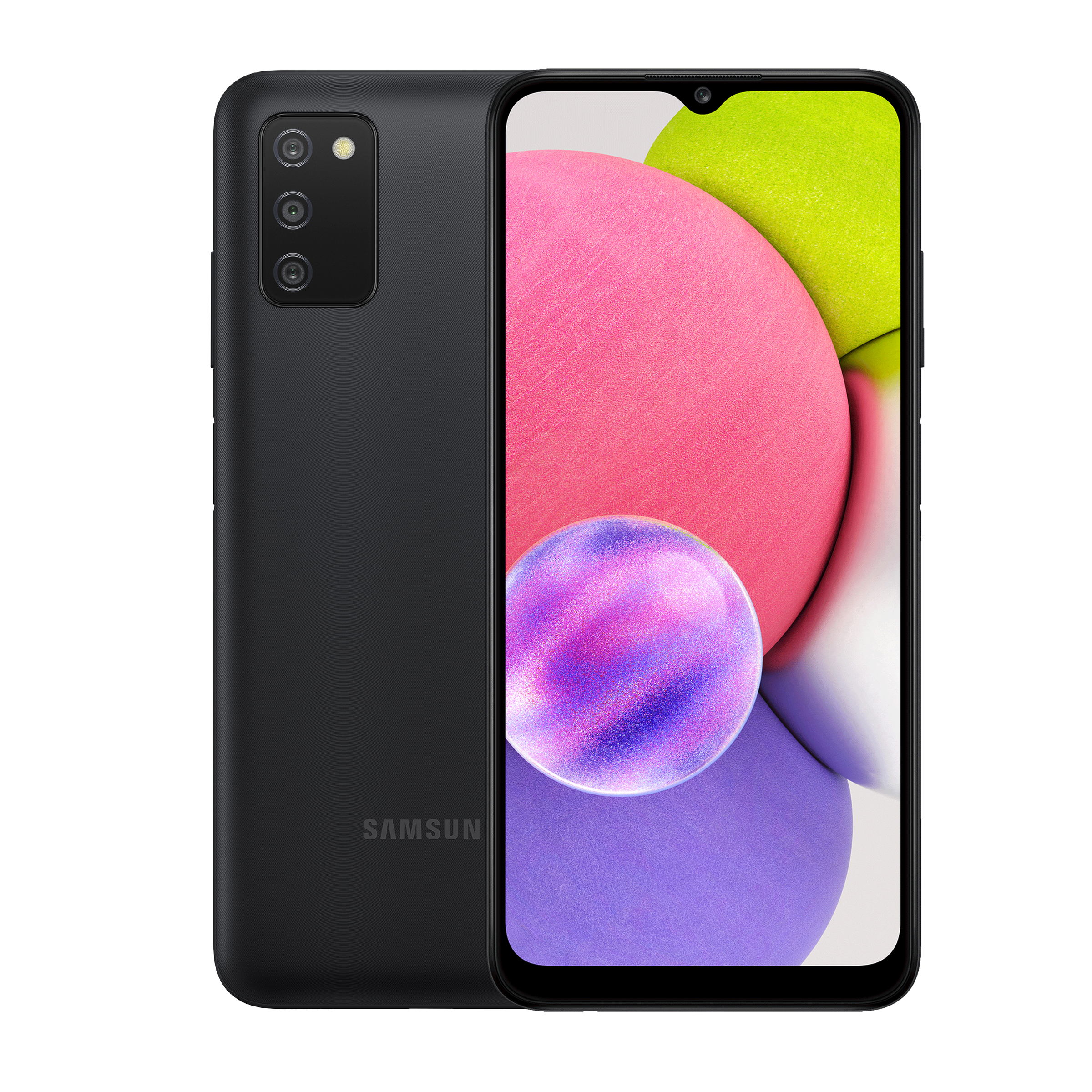 

SAMSUNG Galaxy A03s (4GB RAM, 64GB, Black), No color