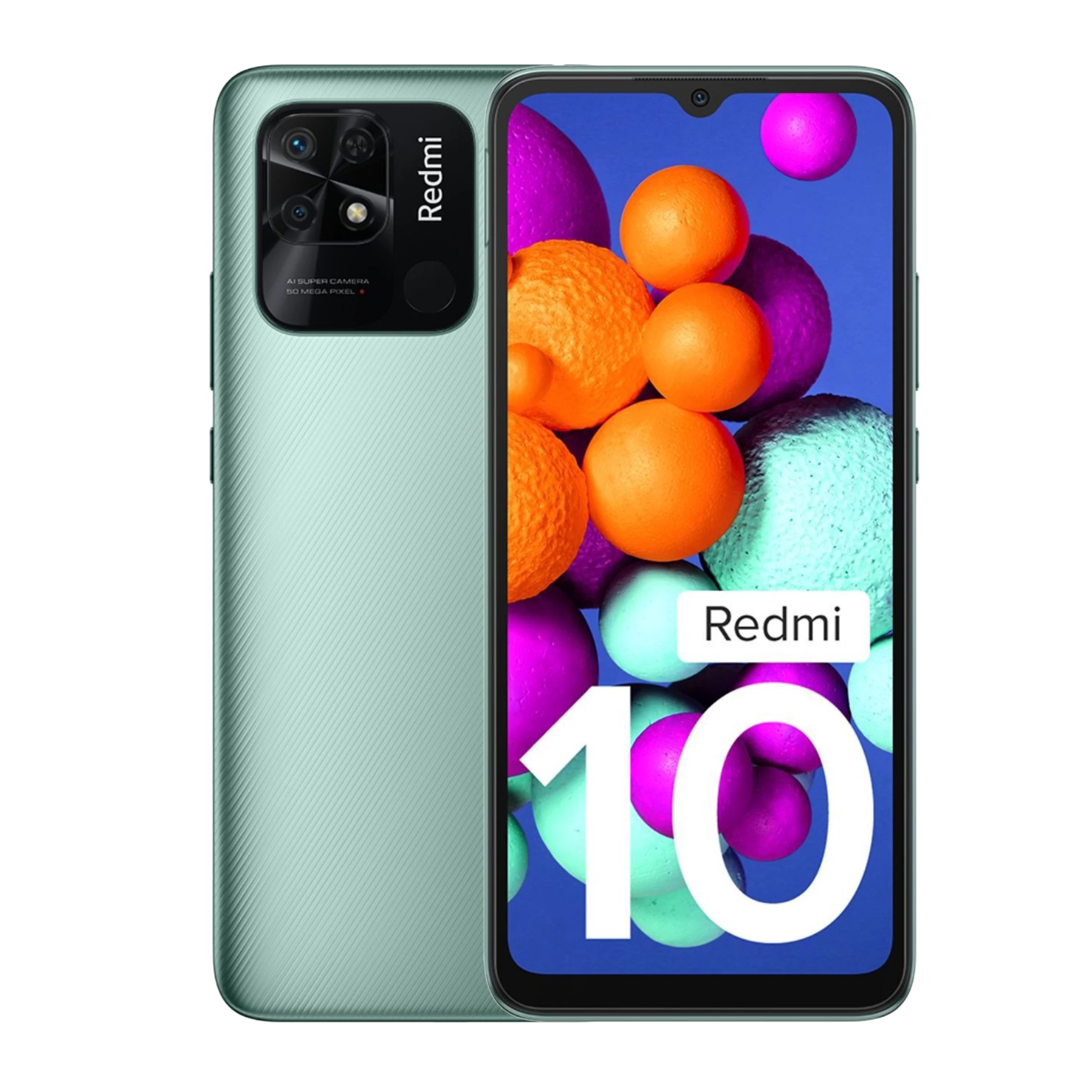 

Redmi 10 (8GB RAM, 128GB, Caribbean Green), No color
