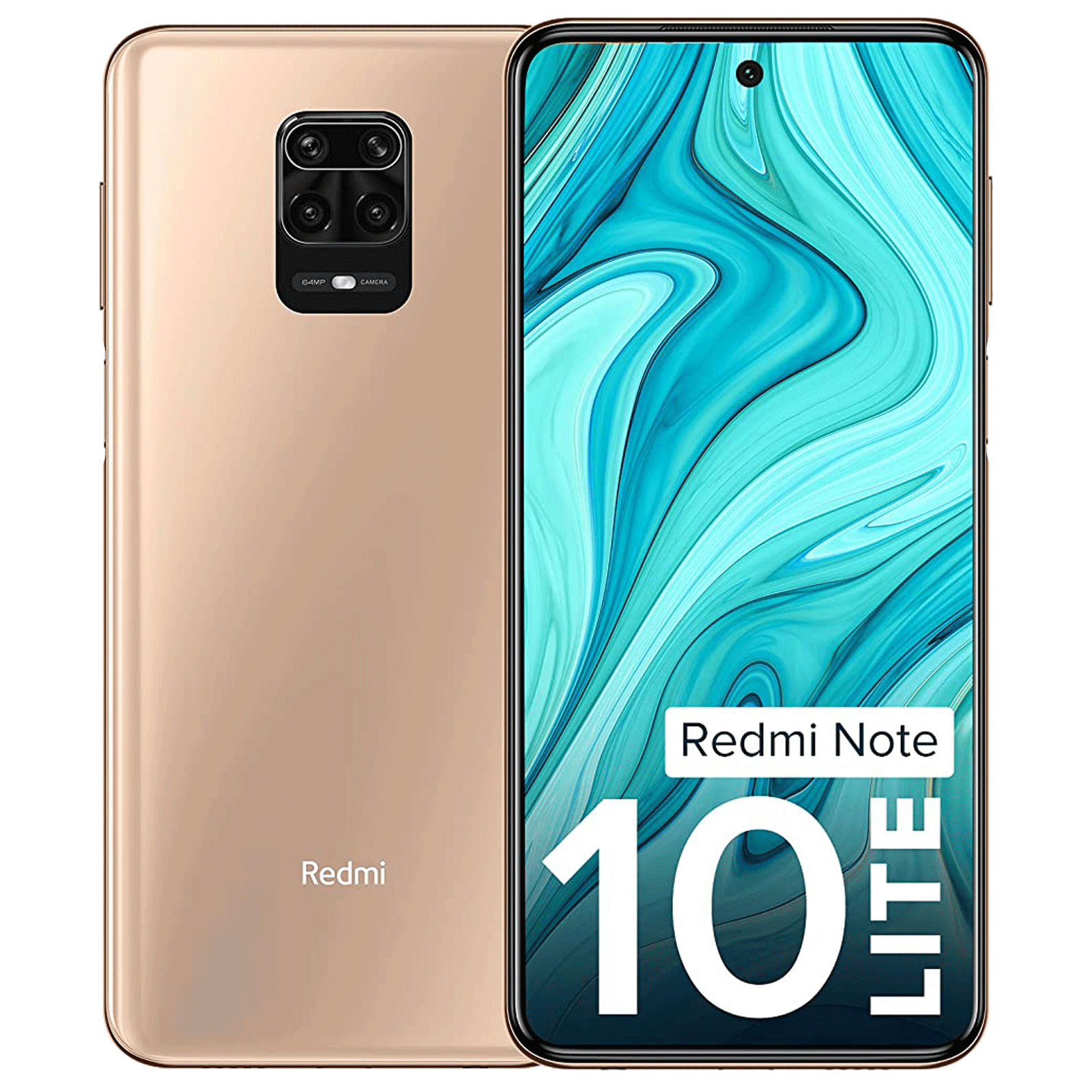 

Redmi Note 10 Lite (4GB RAM, 64GB, Cham Gold), No color