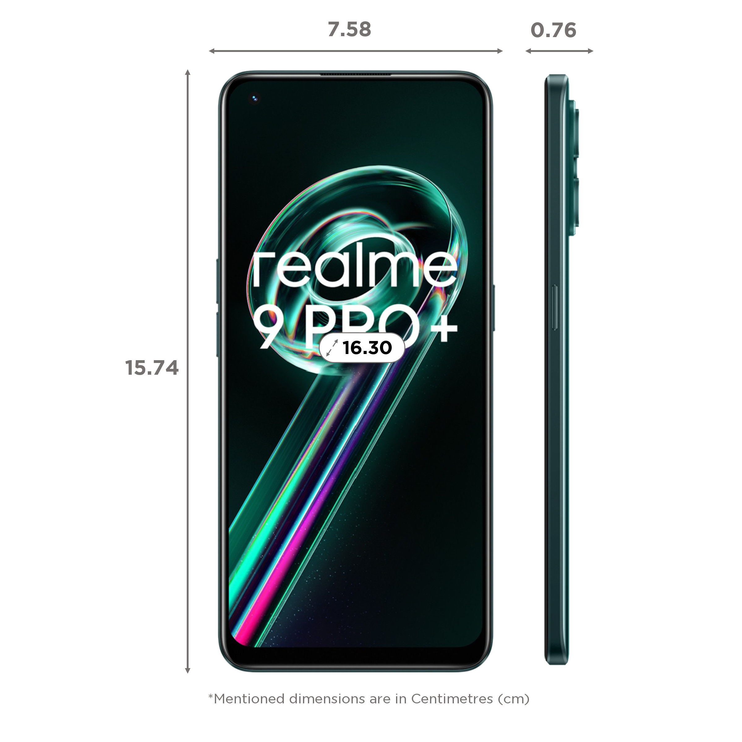 realme 9 Pro+ 5G (8GB RAM, 256GB, Aurora Green)_2