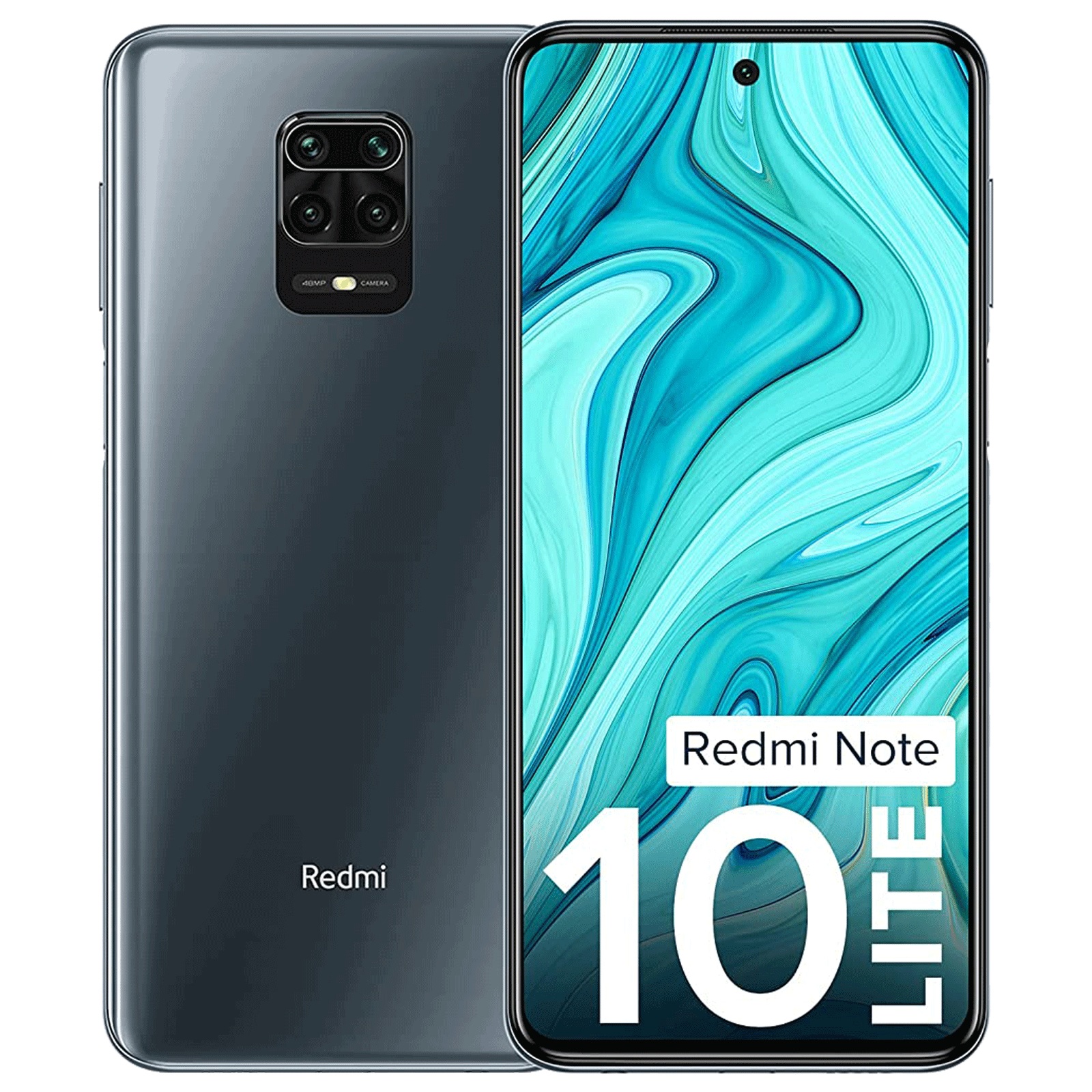 

Redmi Note 10 Lite (6GB RAM, 128GB, Interstellar Black), No color