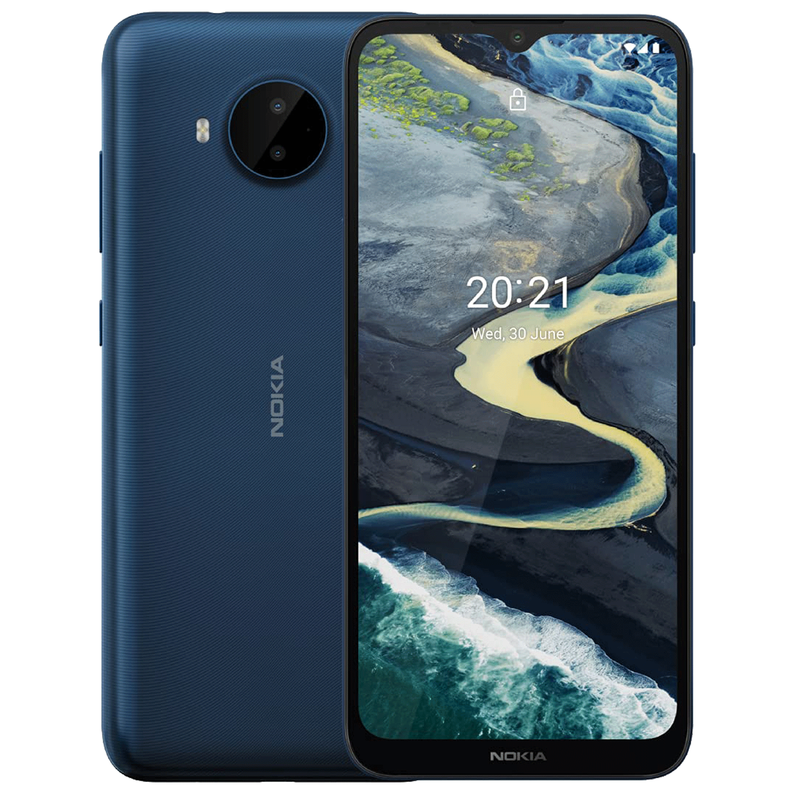 

Nokia C20 Plus (3GB RAM, 32GB, Blue), No color