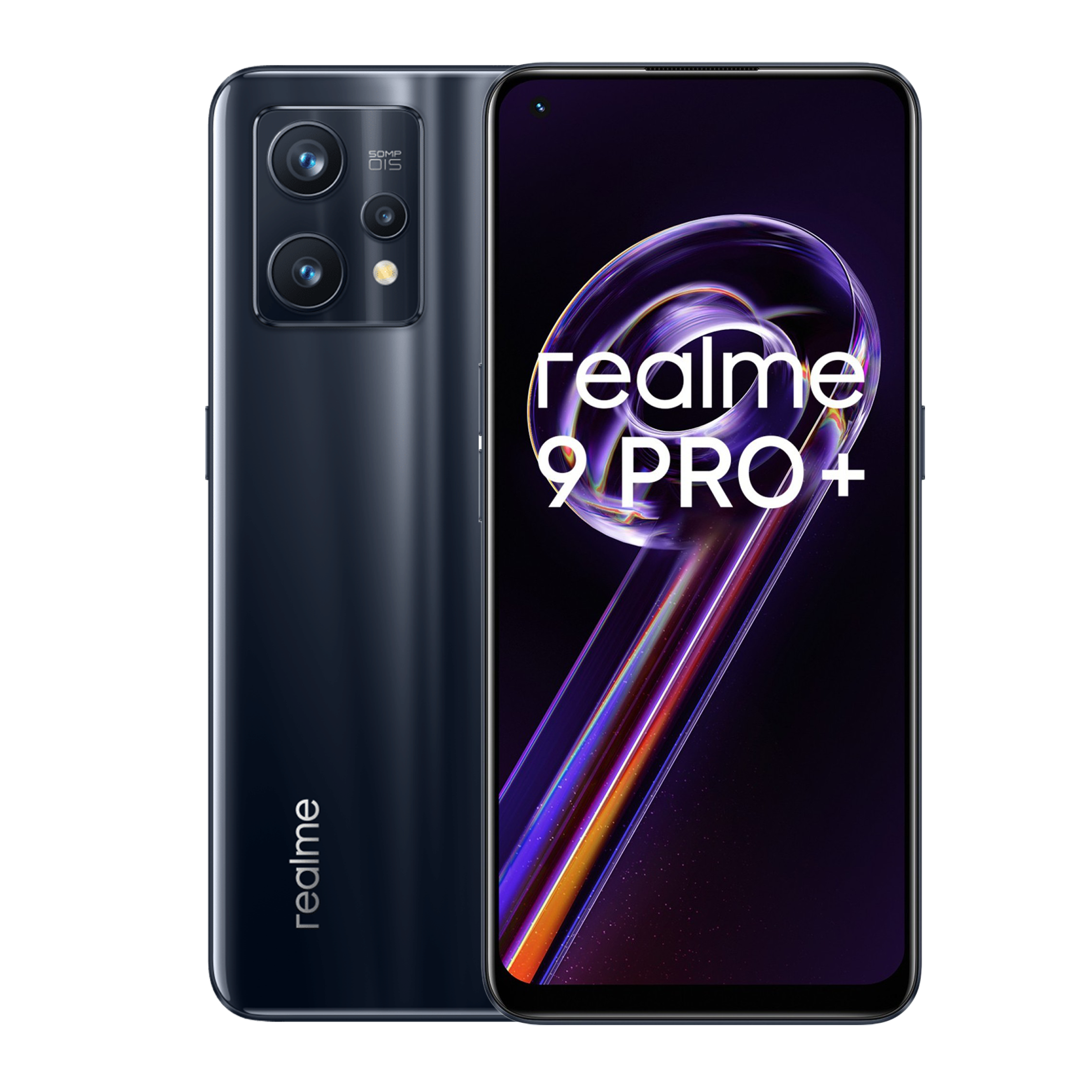 

realme 9 Pro+ 5G (8GB RAM, 128GB, Midnight Black), No color