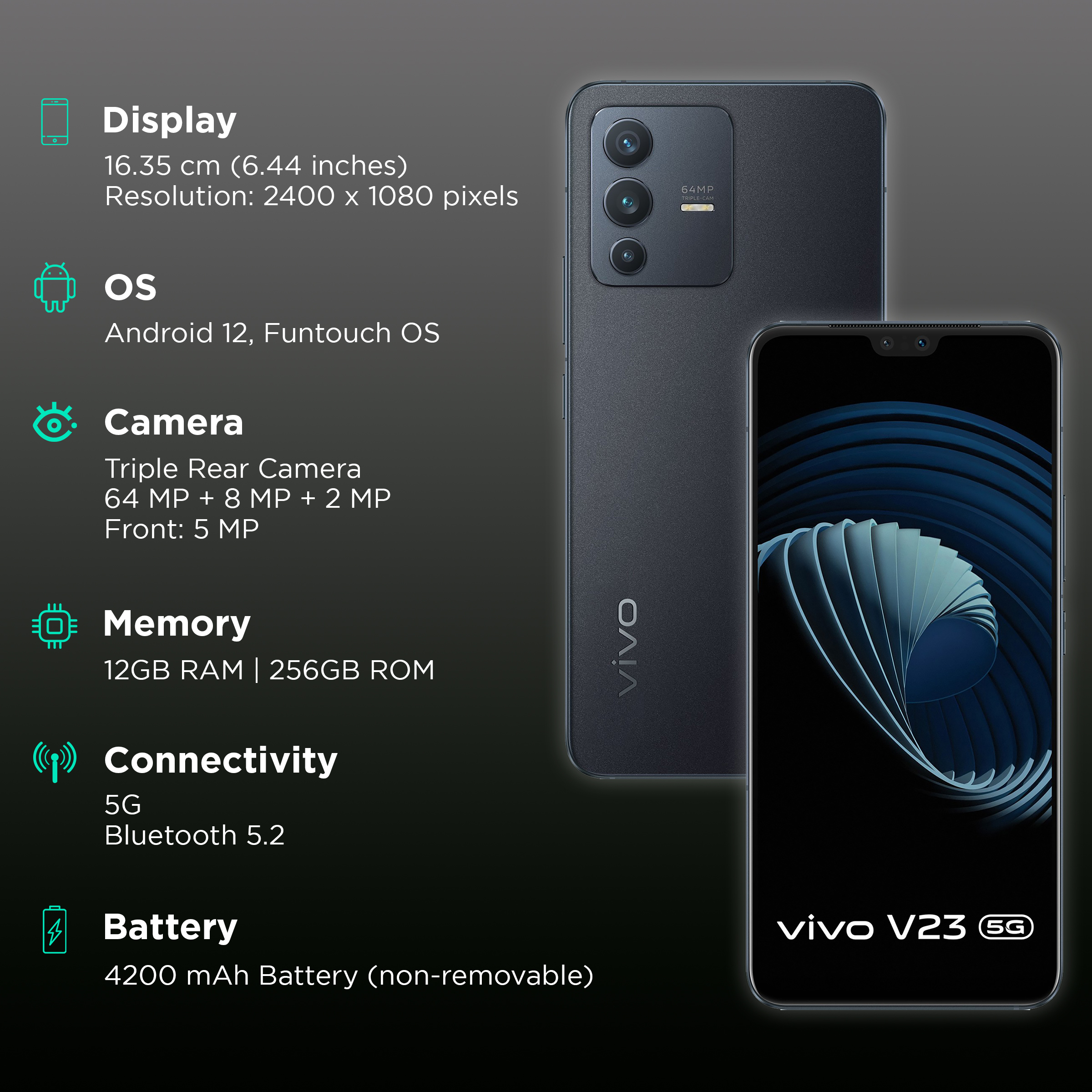 vivo v23 price in croma