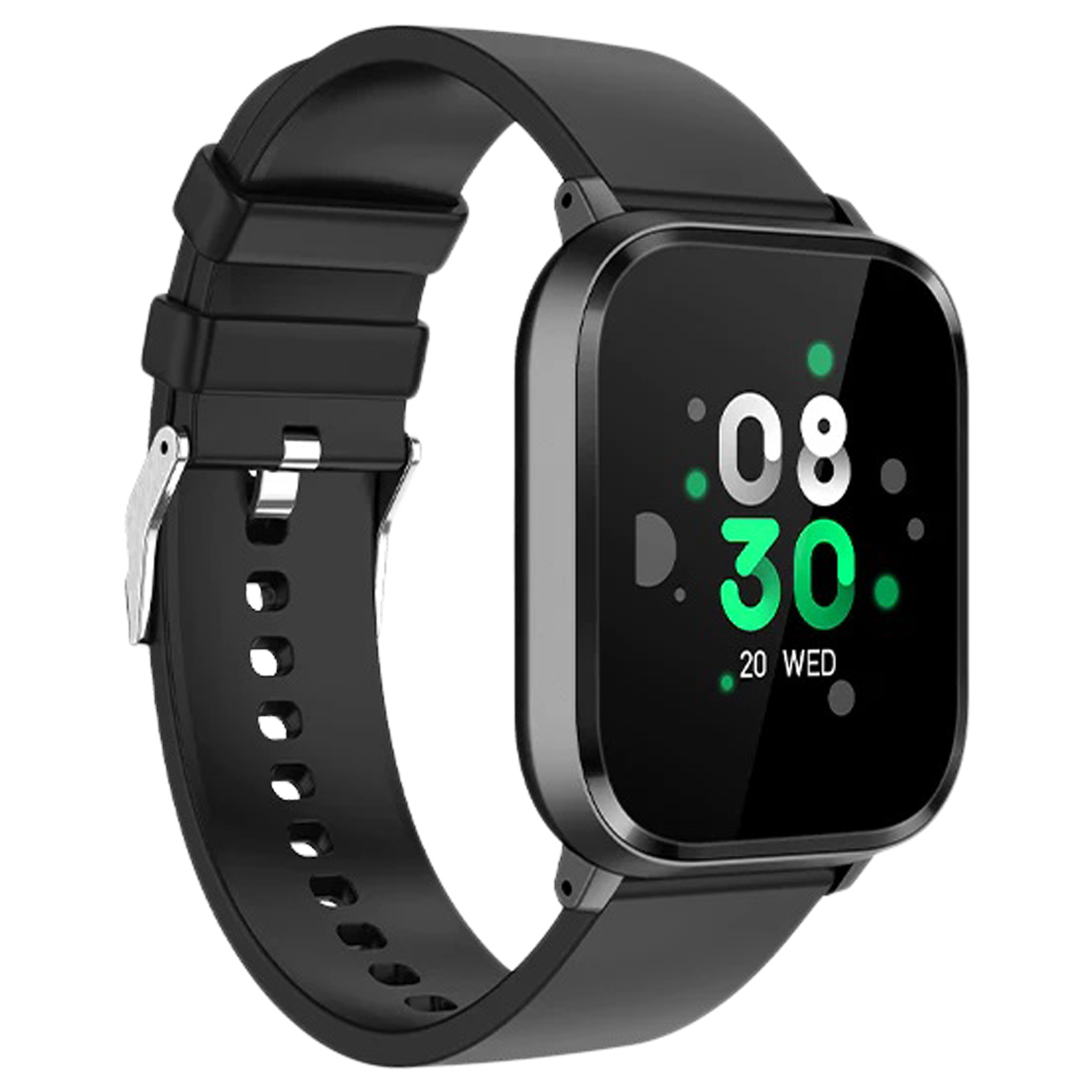 Fire-Boltt Ninja 2 BSW021 Smartwatch with Activity Tracker (33mm HD Display, IP68 Waterproof, Black Strap)_2
