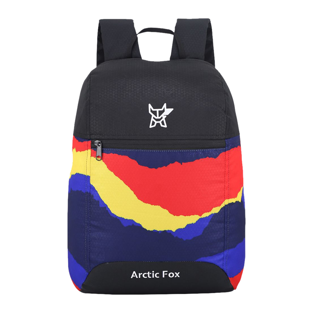 

Arctic Fox Tuition Color Paper Polyester Backpack (Waterproof, FMIBPKCLPWO160017, Black), No color