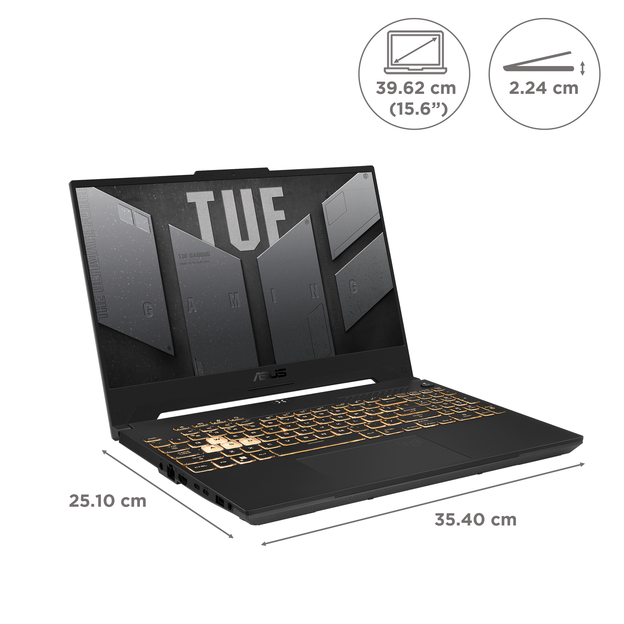 ASUS TUF F15 FA577RE-HN055WS AMD Ryzen 7 (15.6 inch, 16GB, 512GB, Windows 11, MS Office, NVIDIA GeForce RTX 3050 Ti Graphics, FHD IPS Display, Jaeger Grey, 90NR08Y2-M003C0)_2