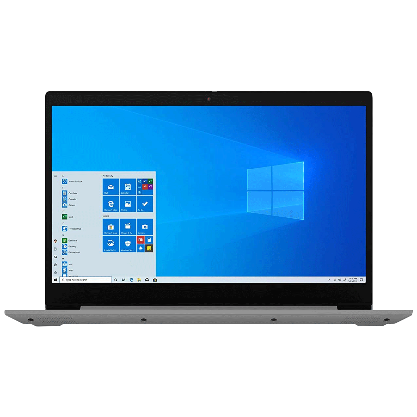 Lenovo IdeaPad 3 Intel Core i5 10th Gen (15.6 inch, 8GB, 512GB, Windows 11, MS Office 2021, NVIDIA GeForce MX330 Graphics, FHD IPS Display, Platinum Grey, 81WB01BPIN)_1