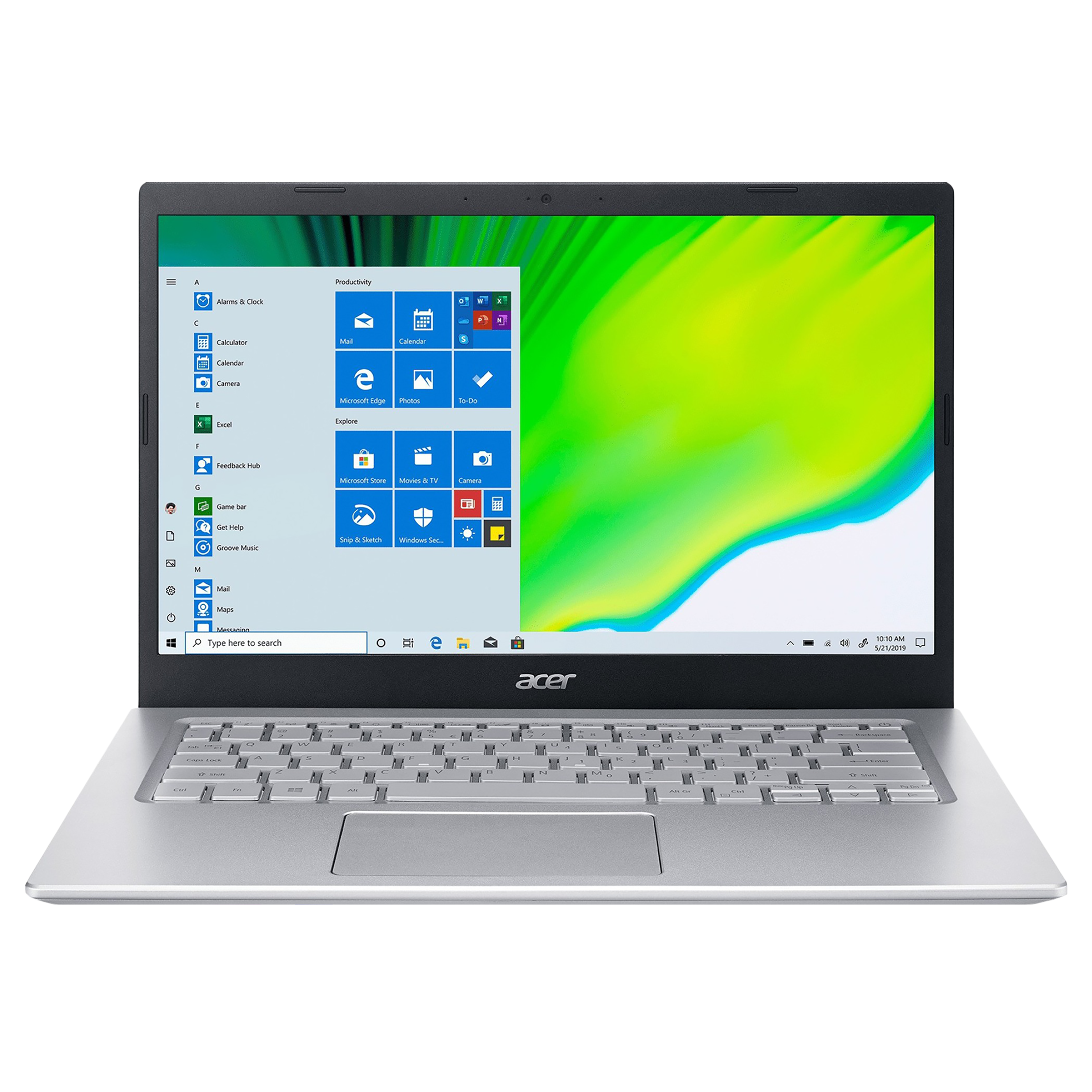 Acer Aspire 5 Intel Core i5 11th Gen (14 inch, 8GB, 512GB, Windows 11, MS Office 2021, Intel Iris Xe Graphics, FHD IPS Display, Safari Gold, NX.A2ASI.004)_1