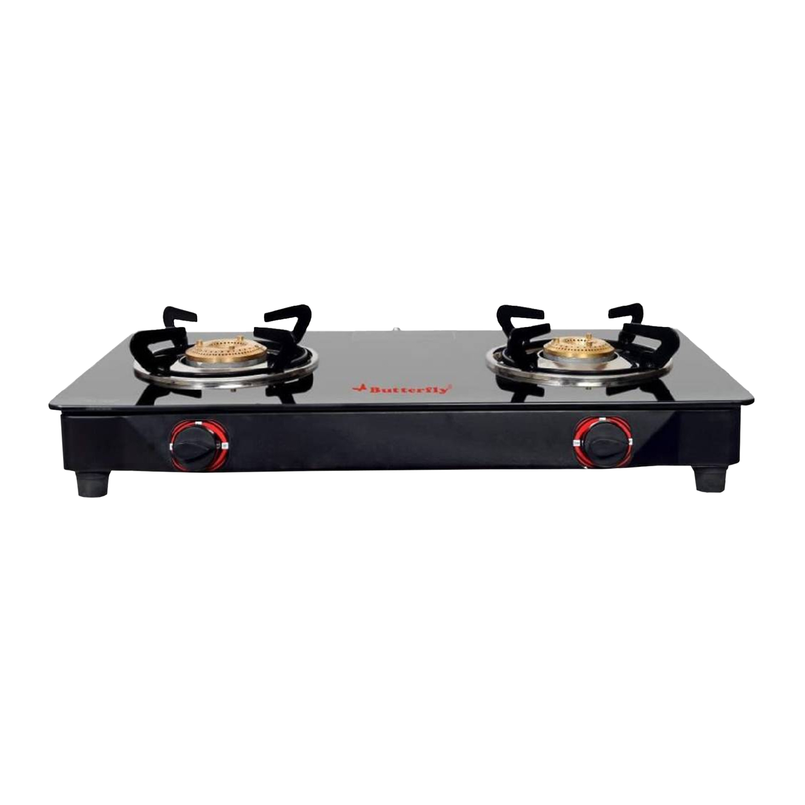 butterfly smart glass 3 burner gas stove black price