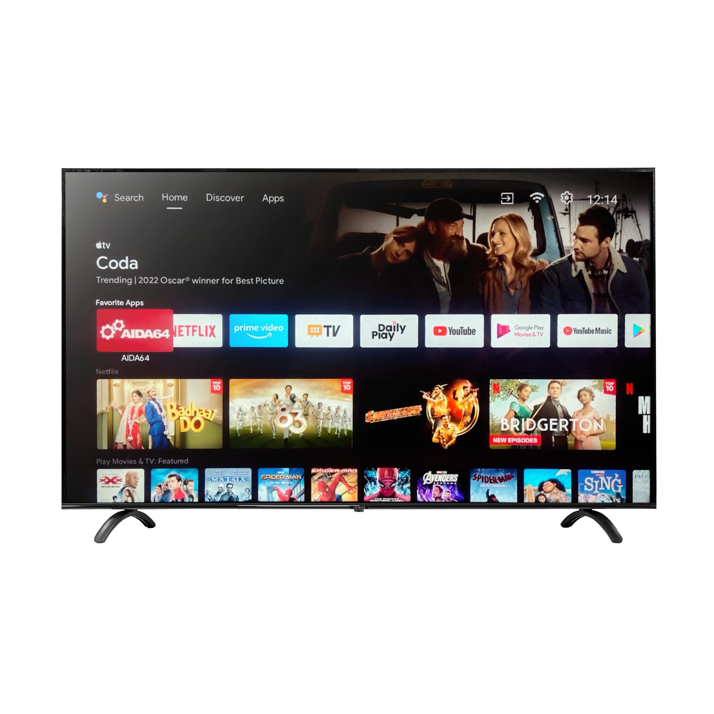 waterval meest dienen Buy Croma 165 cm (65 inch) 4K Ultra HD LED Android TV with Google Assistant  (2022 model) Online - Croma