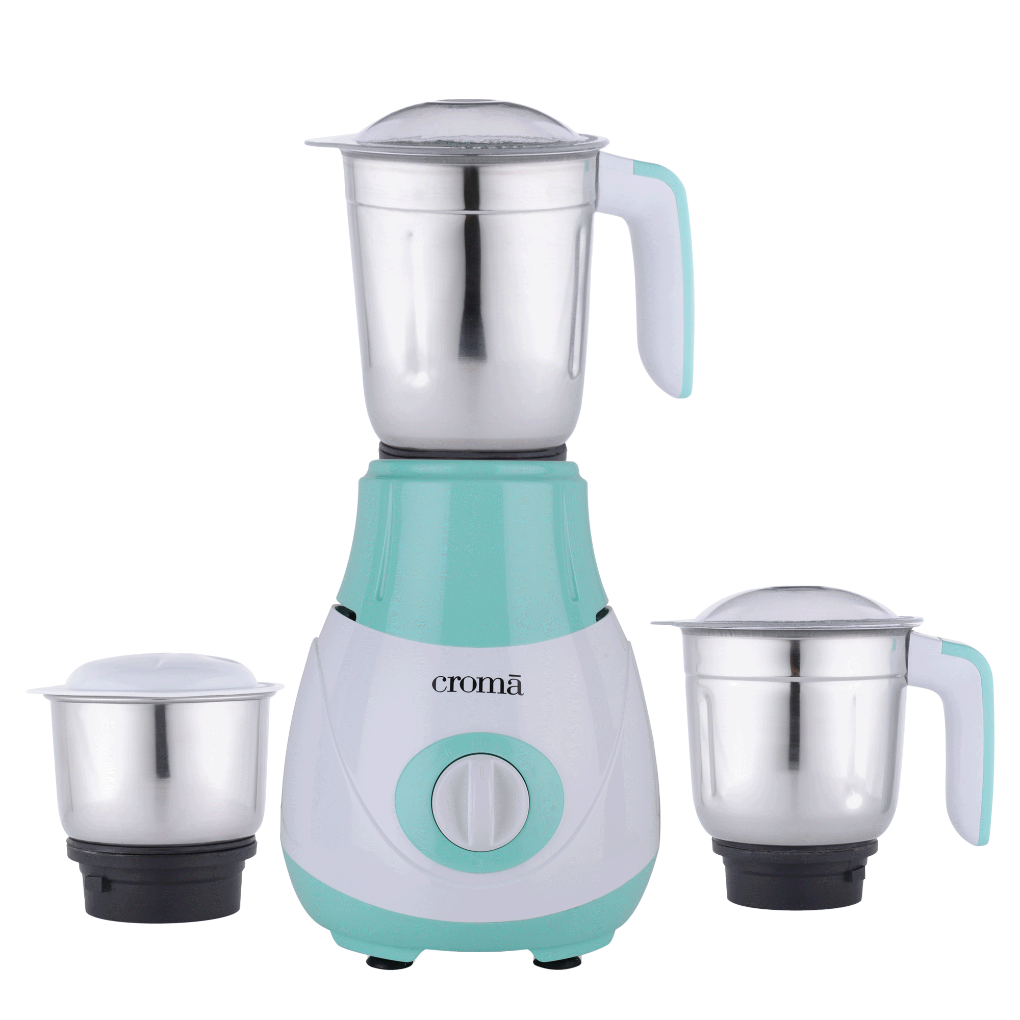 

Croma 500 Watt Mixer Grinder (CRAK4182, Green), No color