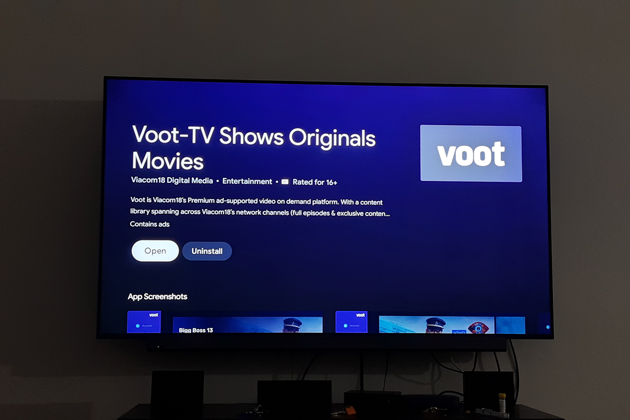 Log Voot on your TV Log out Voot on your TV