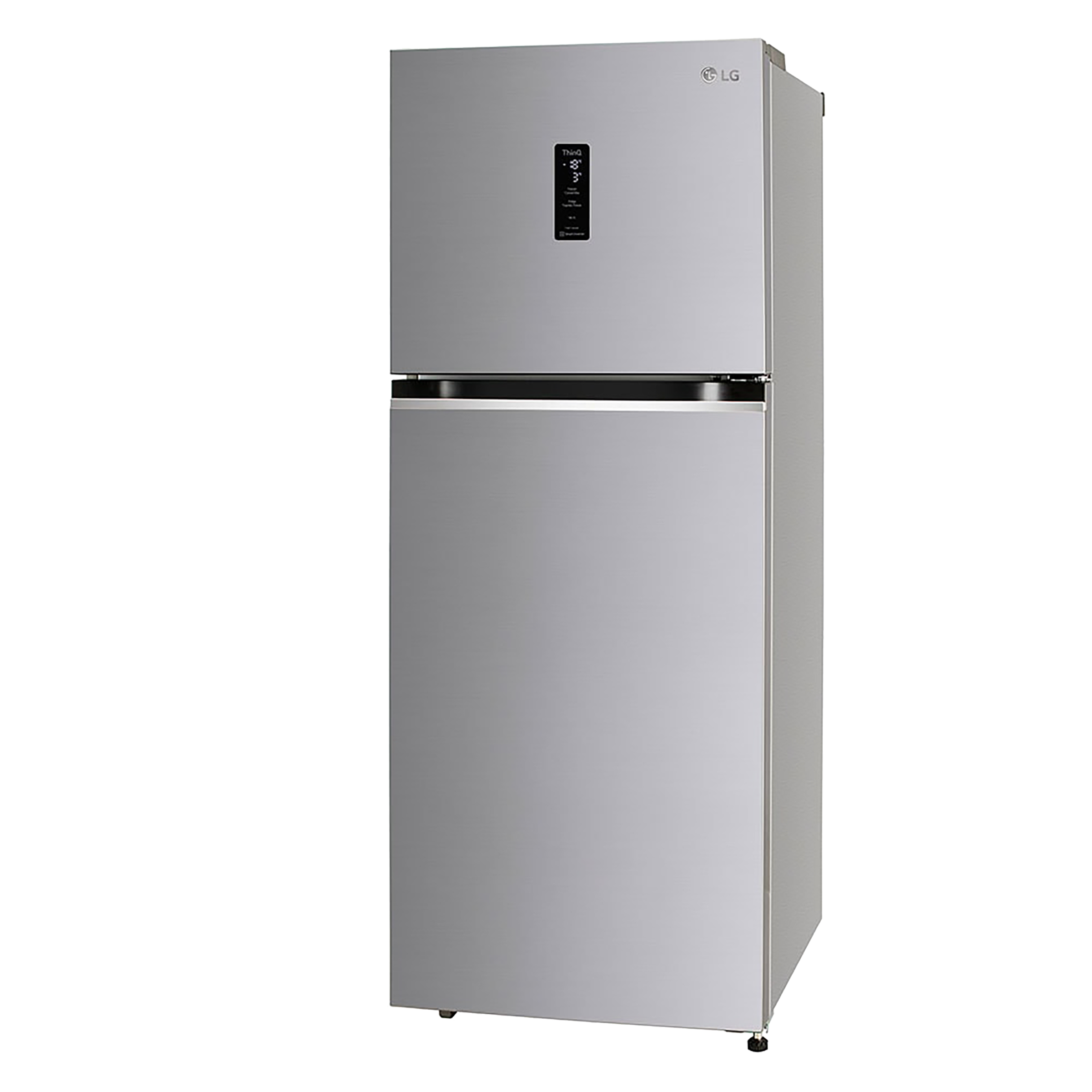 LG 340 Litres 3 Star Frost Free Double Door Smart Wifi Enabled Refrigerator with Door Cooling Plus Technology (GL-T342VPZX, Shiny Steel)_4