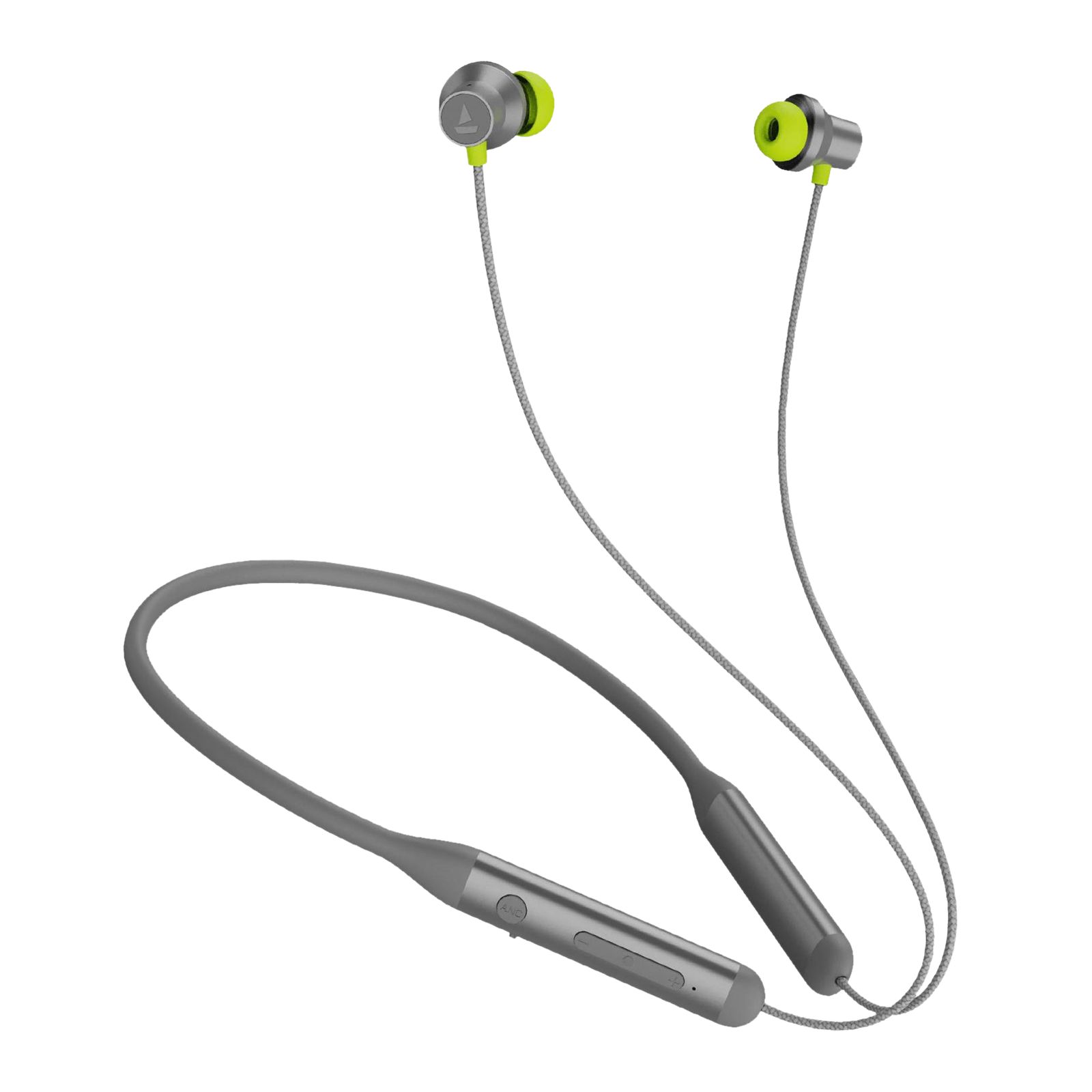boAt Rockerz 333 Neckband with Active Noise Cancellation (IPX4 Water Resistance, Sweatproof, DIRAC Opteo Technology, Moon Grey)