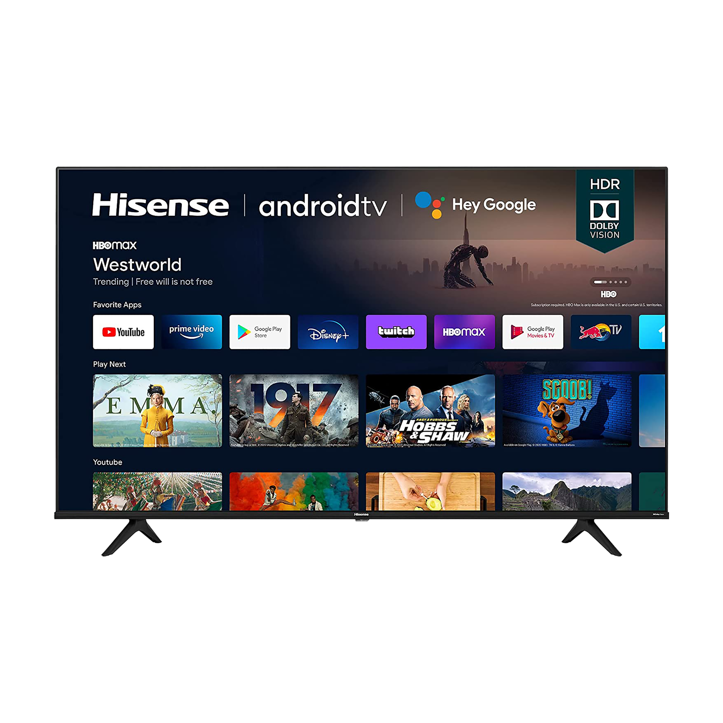 

Hisense A6GE 126 cm (50 inch) 4K Ultra HD LED Android TV with Google Assistant (2021 model), No color