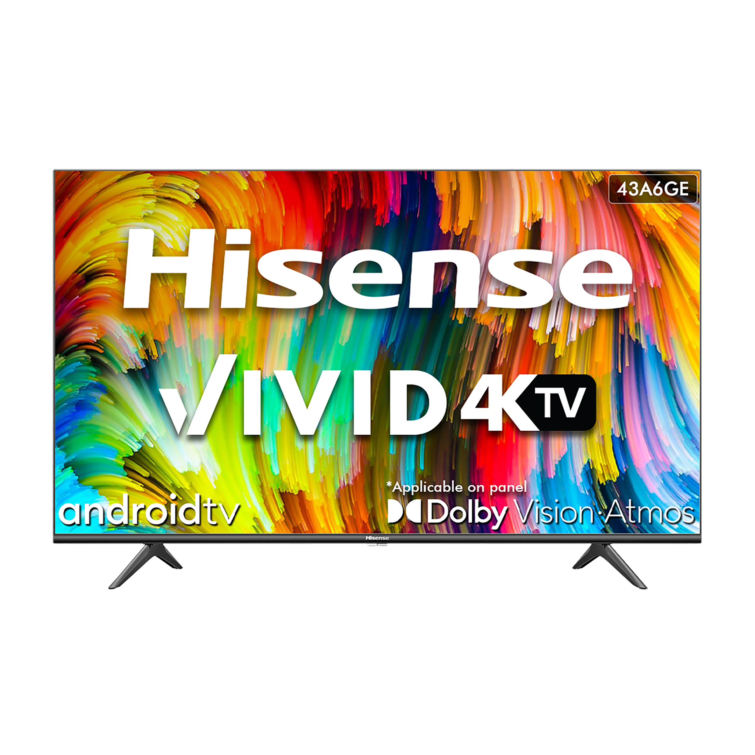 Hisense A6GE 108 cm (43 inch) 4K Ultra HD LED Android TV with Google Assistant (2021 model)_1