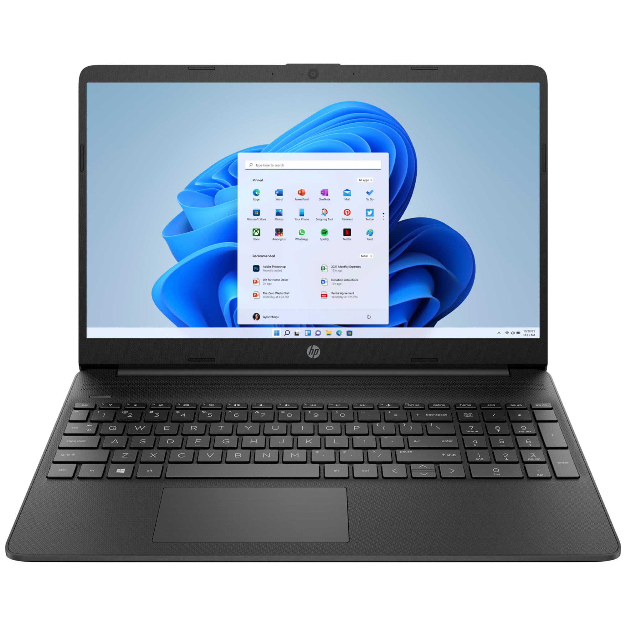 

HP 15s-er1501AU AMD Ryzen 3 (15.6 inch, 8GB, 256GB, Windows 11 Home, MS Office 2021, AMD Radeon, HD Display, Jet Black, 6Q0N8PA#ACJ), No color