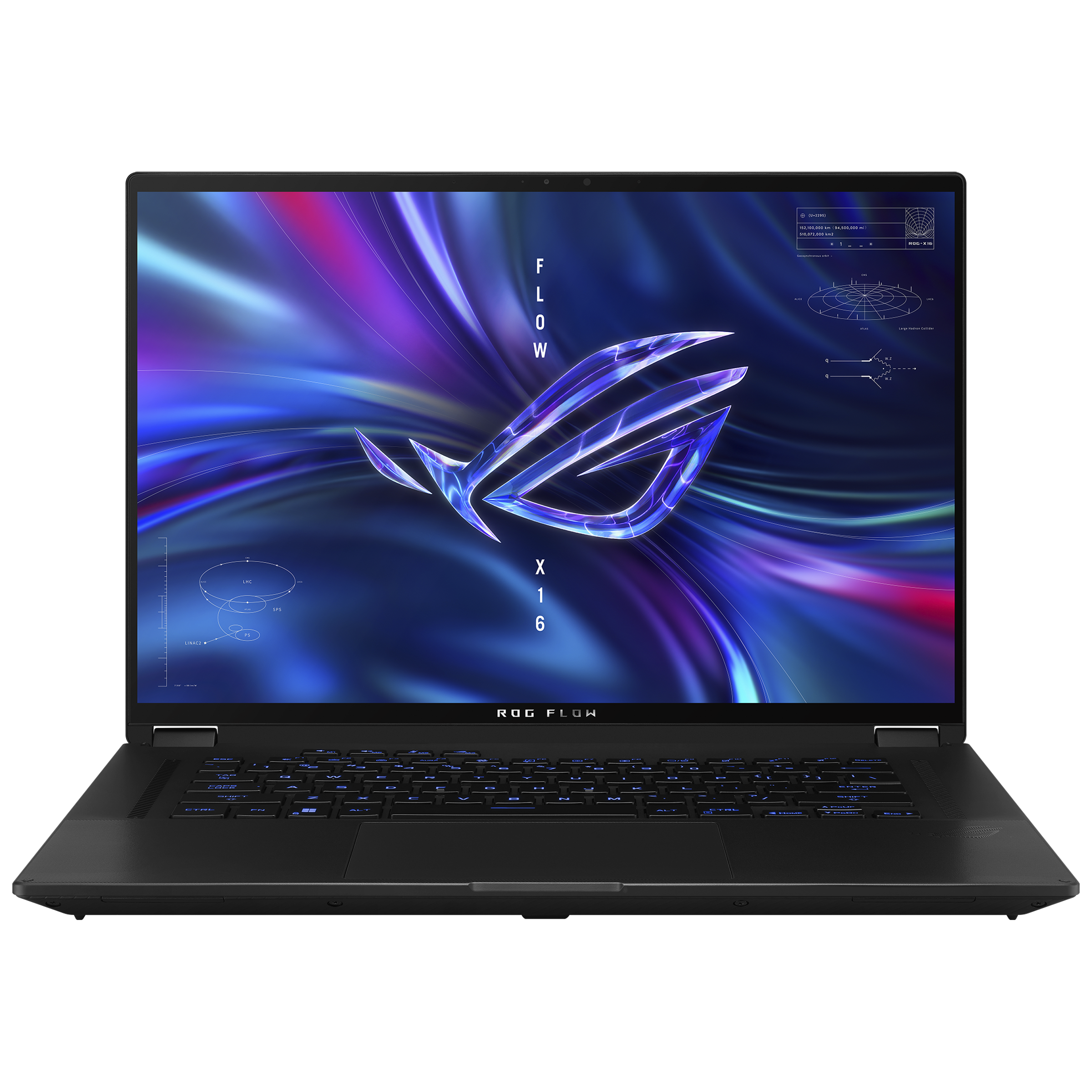 ASUS ROG Flow X16 AMD Ryzen 9 (16 inch, 32GB, 1TB, Windows 11 Home, MS Office Home and Student, NVIDIA GeForce RTX 3070 Ti, QHD+ IPS Display, Eclipse Gray, GV601RW-M5045WS)_1