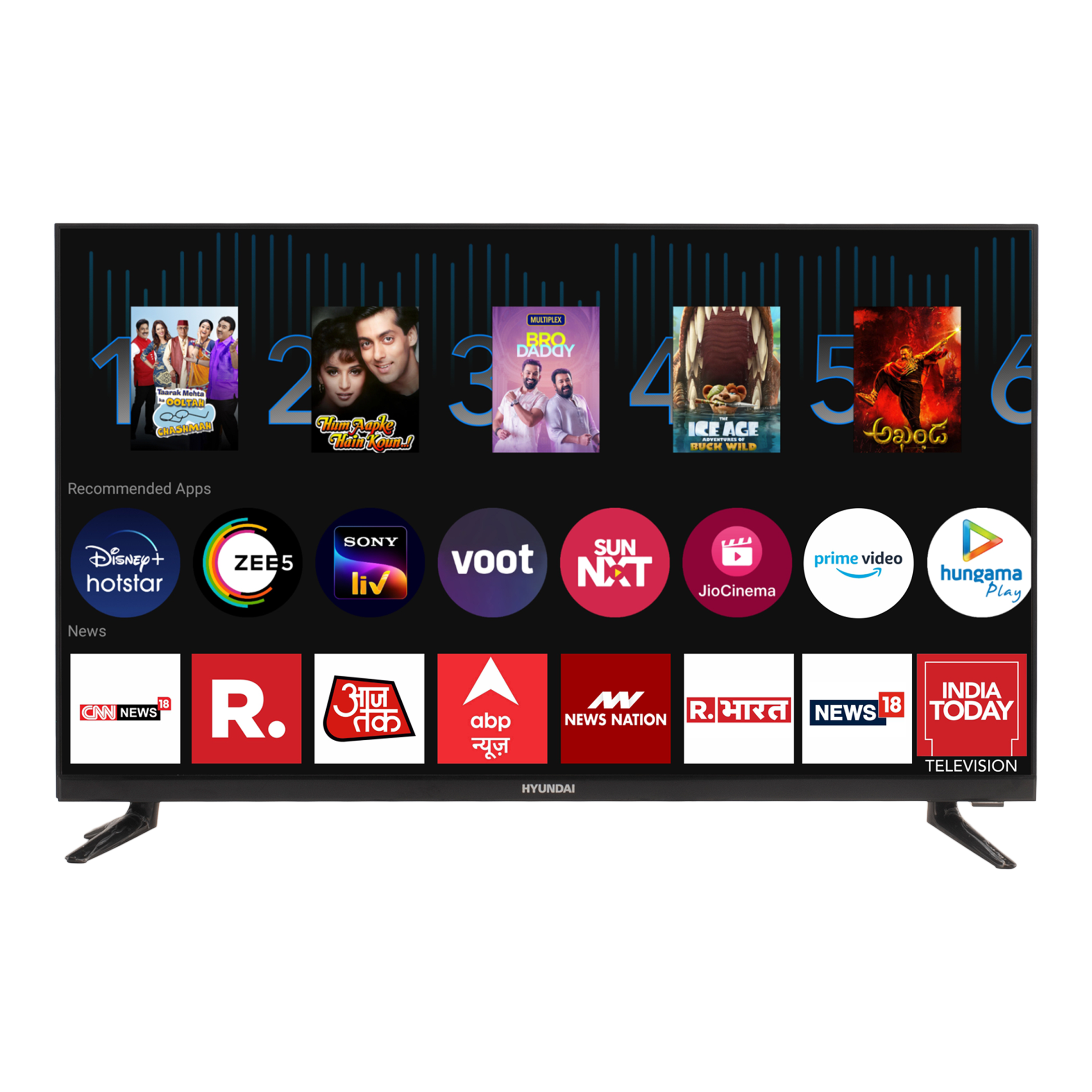 Hyundai 80 cm (32 inch) HD Ready LED Smart Android TV with Google Assistant_1