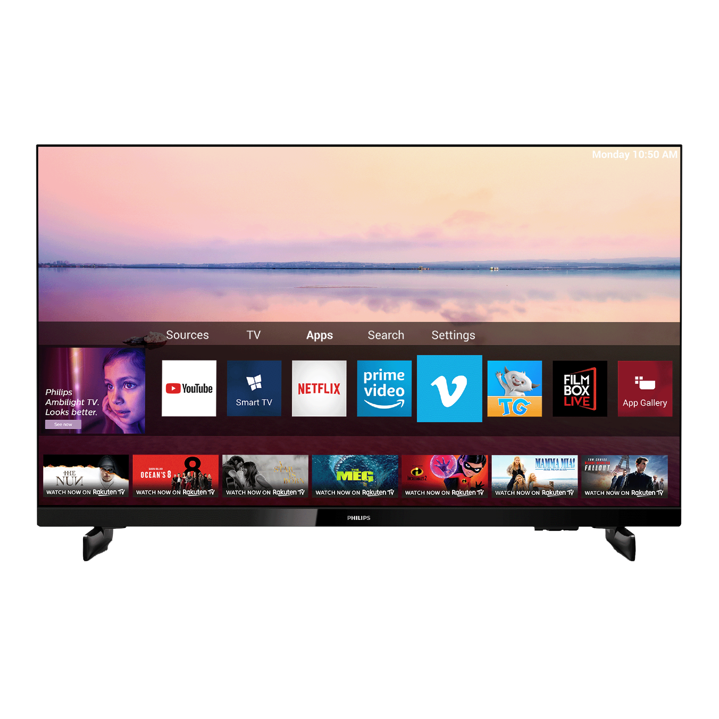 Philips 6800 Series 80 cm (32 inch) HD Ready LED Smart SAPHI TV with Vivid Picture Mode (2021 model)_1