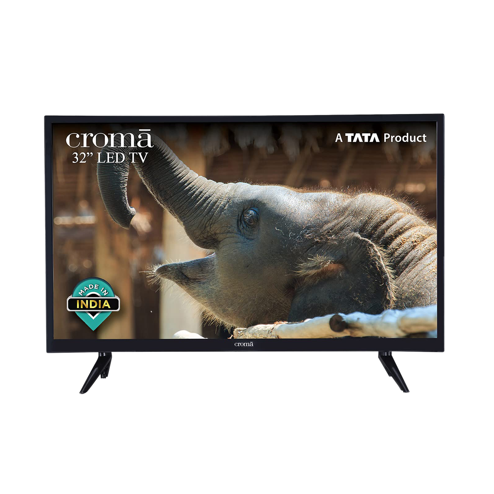 Croma 80 cm (32 inch) HD Ready LED TV with A+ Grade Panel (2021 model)_1
