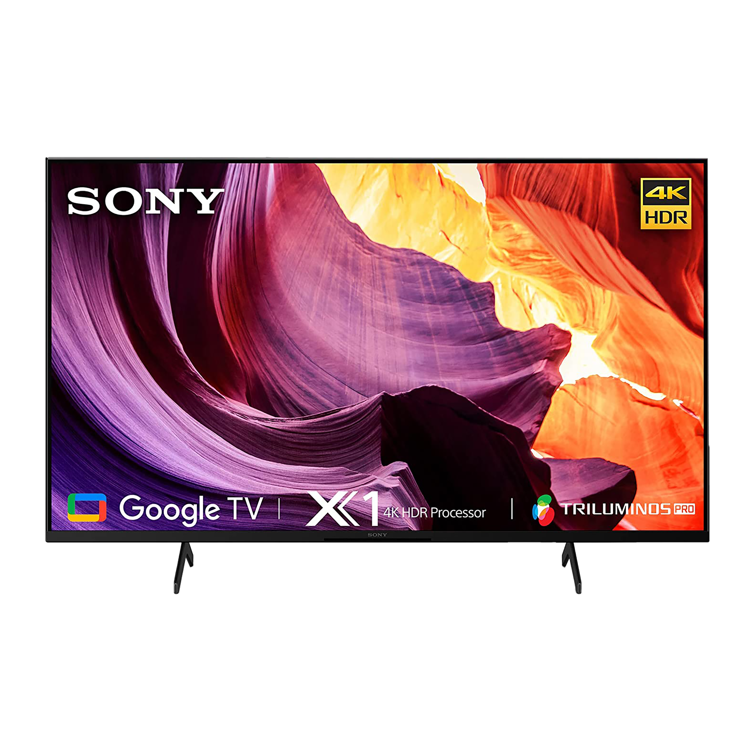 Sony Bravia 108cm (43 Inch) 4K Ultra HD LED Smart TV (Built-in Chromecast, KD-43X80K, Black)_1