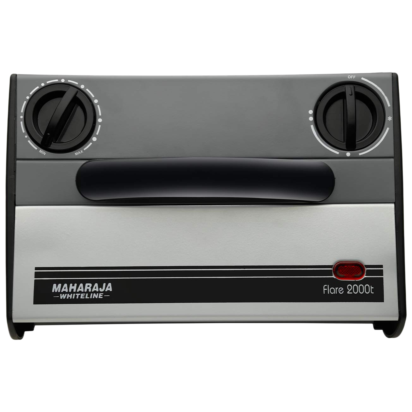 Maharaja Whiteline Flare 2000 Watts Heat Convector Halogen Room Heater (2 Fan Speed Settings, 5200000537, Black)_4
