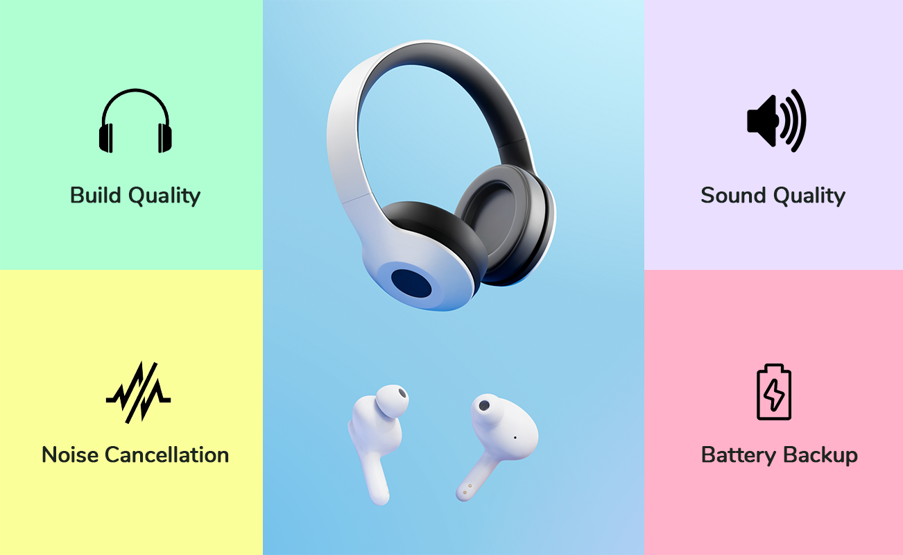 Features of headphone