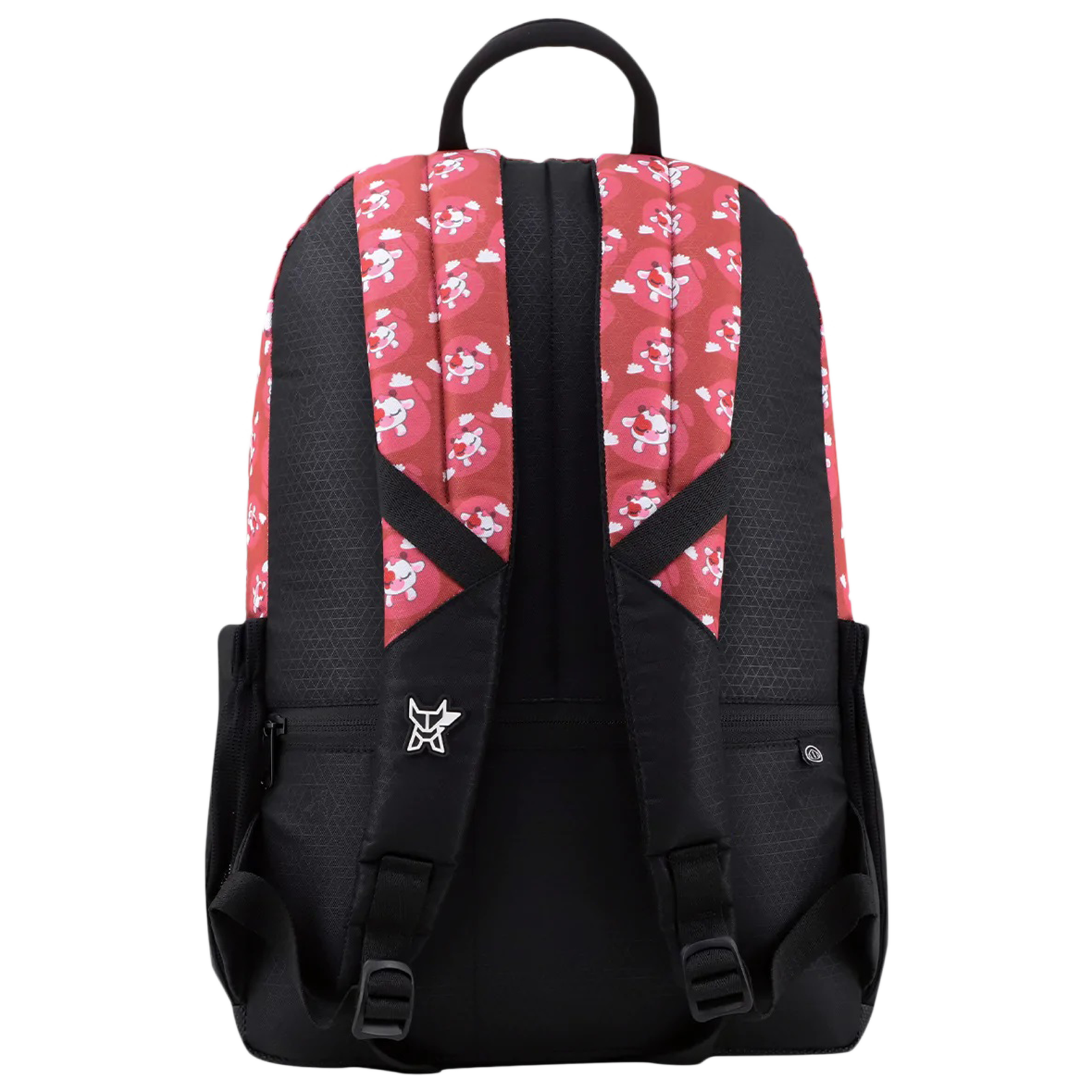 Arctic Fox Silly Calf Tawny Port 21 Litres Polyester Fabric and PU Coated Backpack (Webbing Handle, FJUBPKTPOWW098021, Red)_3