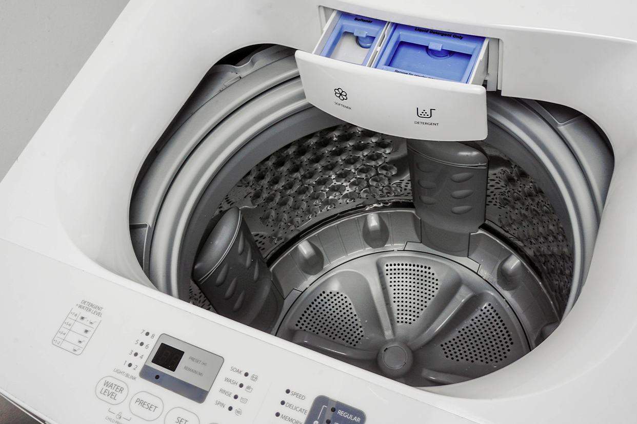  How to clean a top-loading washing machine 