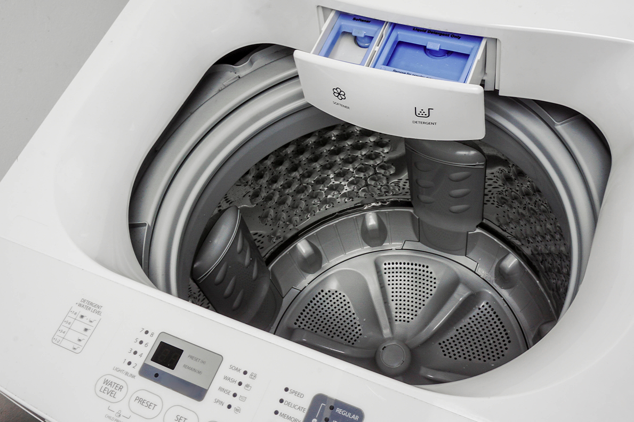How to clean a top-loading washing machine How to clean a top-loading washing machine