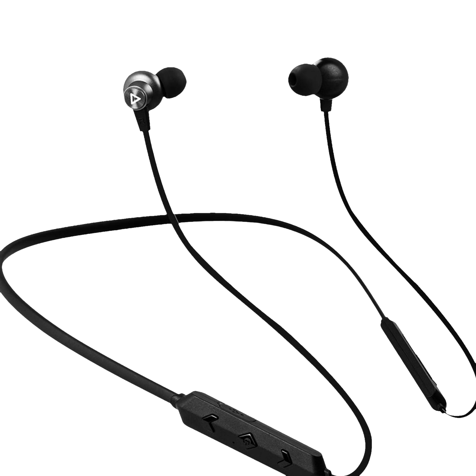 Hungama HiLife Jump 101 Neckband with Noise Isolation (IPX4 Sweat Resistant, Upto 12 Hours Playback, Black)