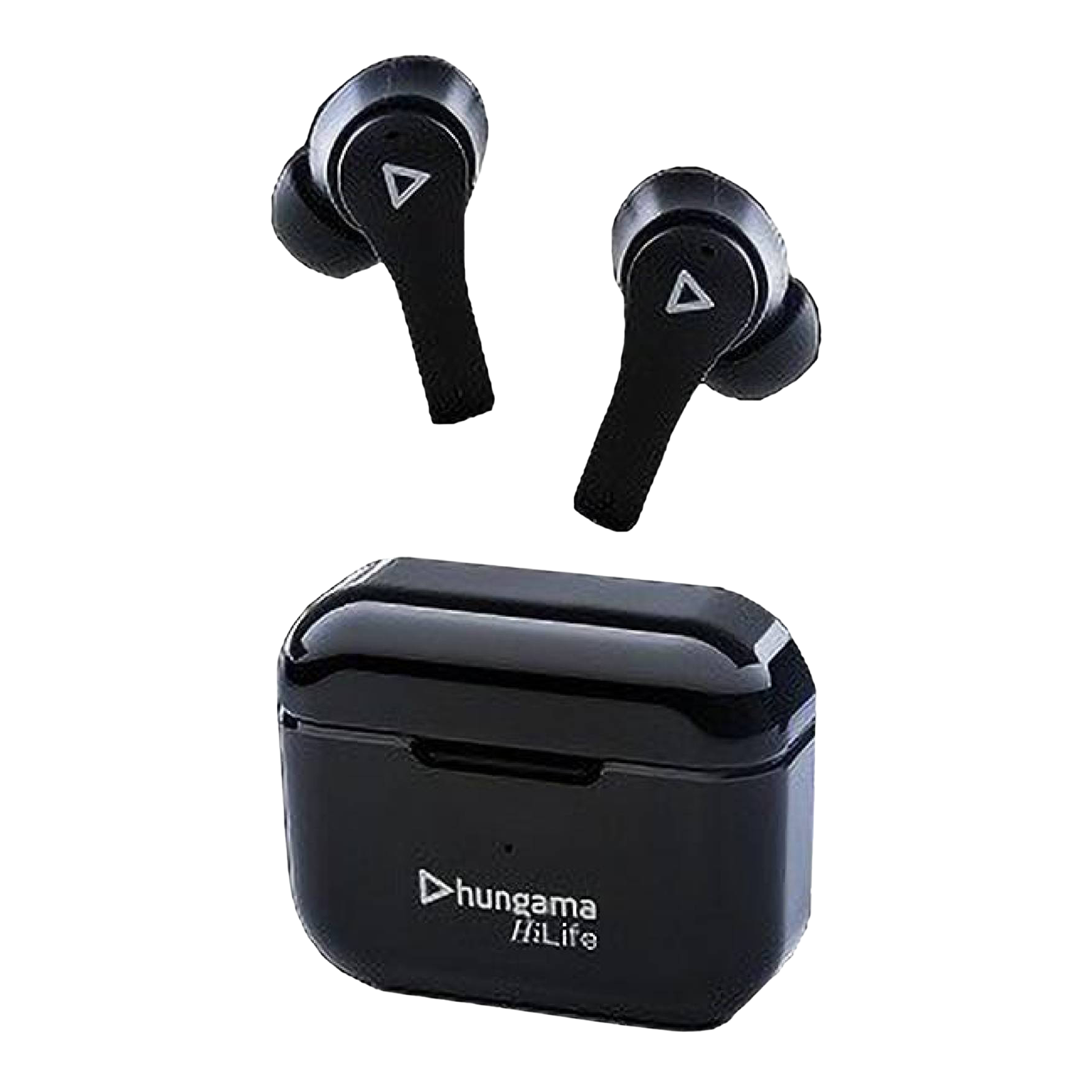 Hungama HiLife Bounce 301 TWS Earbuds (IPX4 Water & Sweat Resistant, Upto 40 Hours Playback, Black)