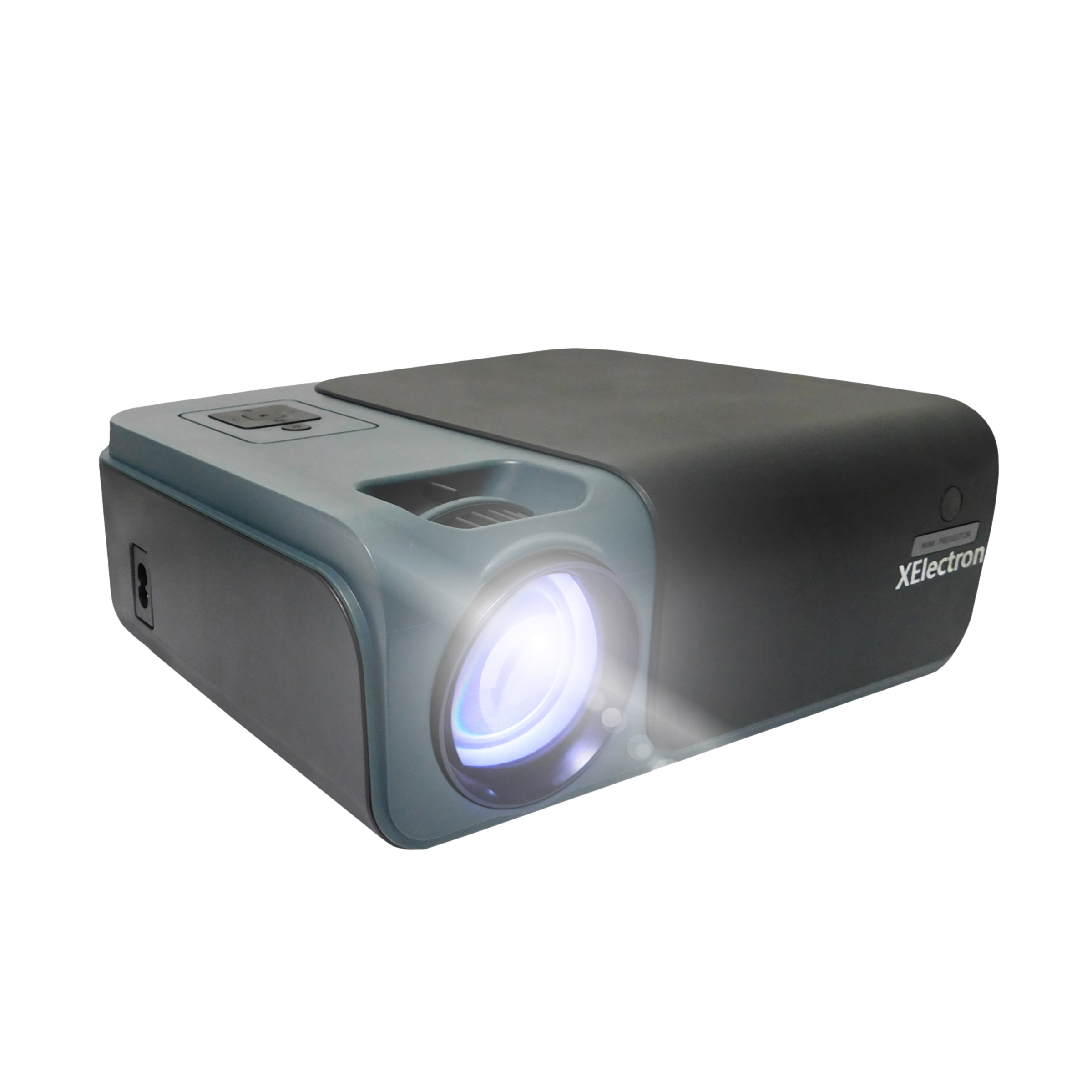 XElectron C50W Full HD LED Projector (7500 Lumens, USB + HDMI + AV Ports, Bluetooth 5.0, Black)