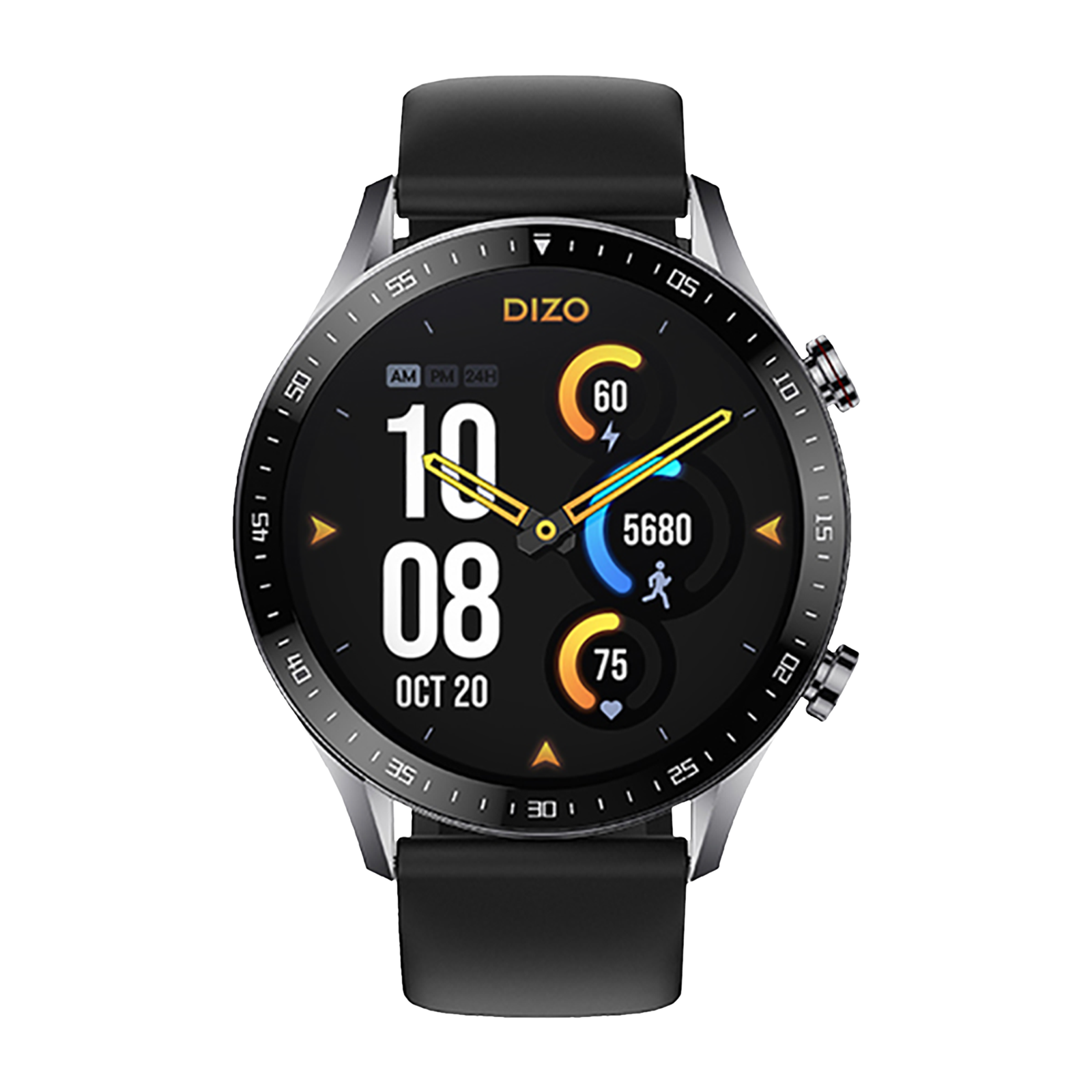 Buy DIZO R Talk DW32011 Smartwatch with Bluetooth Calling (33mm AMOLED ...