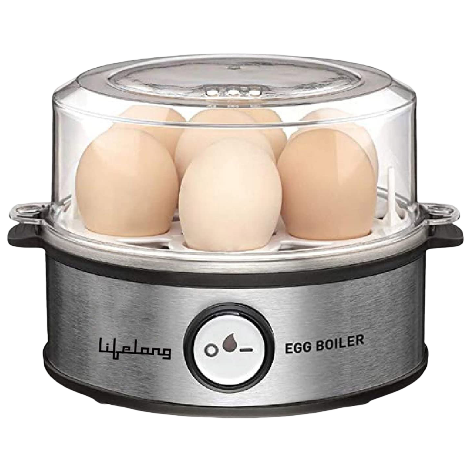 Lifelong 7 Eggs  Electric Egg Boiler (3 Boiling Modes, LLEB05, Silver)_1