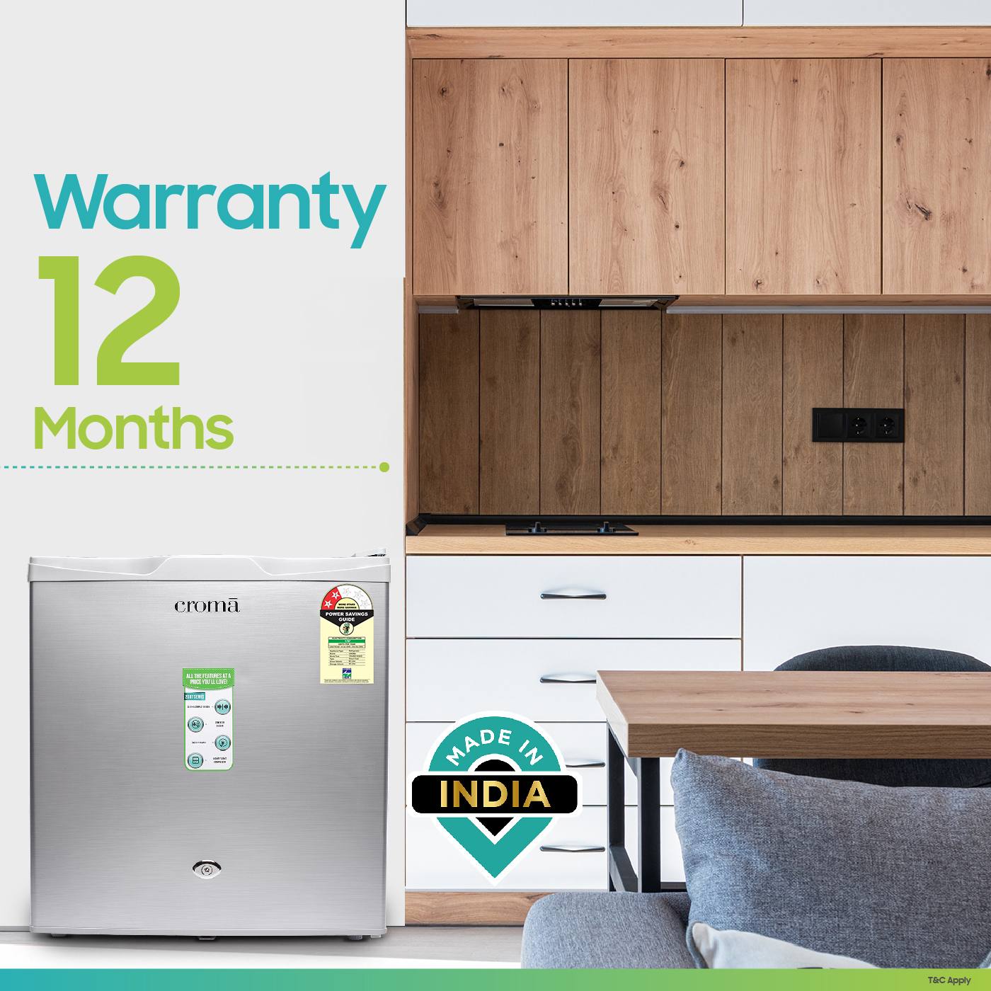 croma 50ltr dc ref crar0218